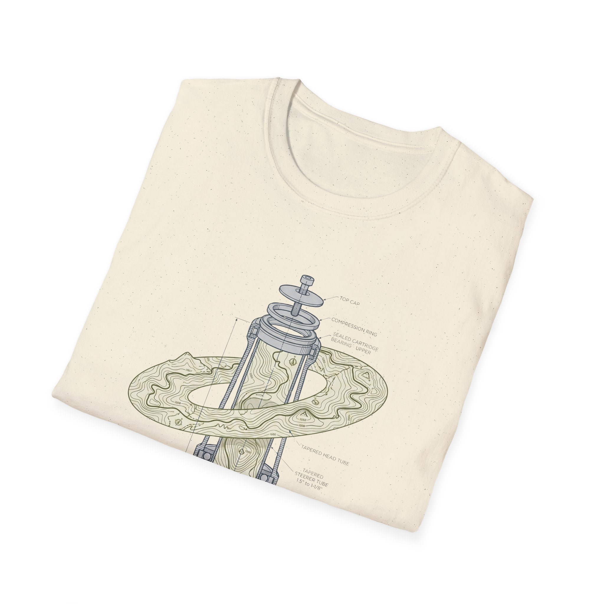 Steerer track  — Trail Culture Tee | Curva Department