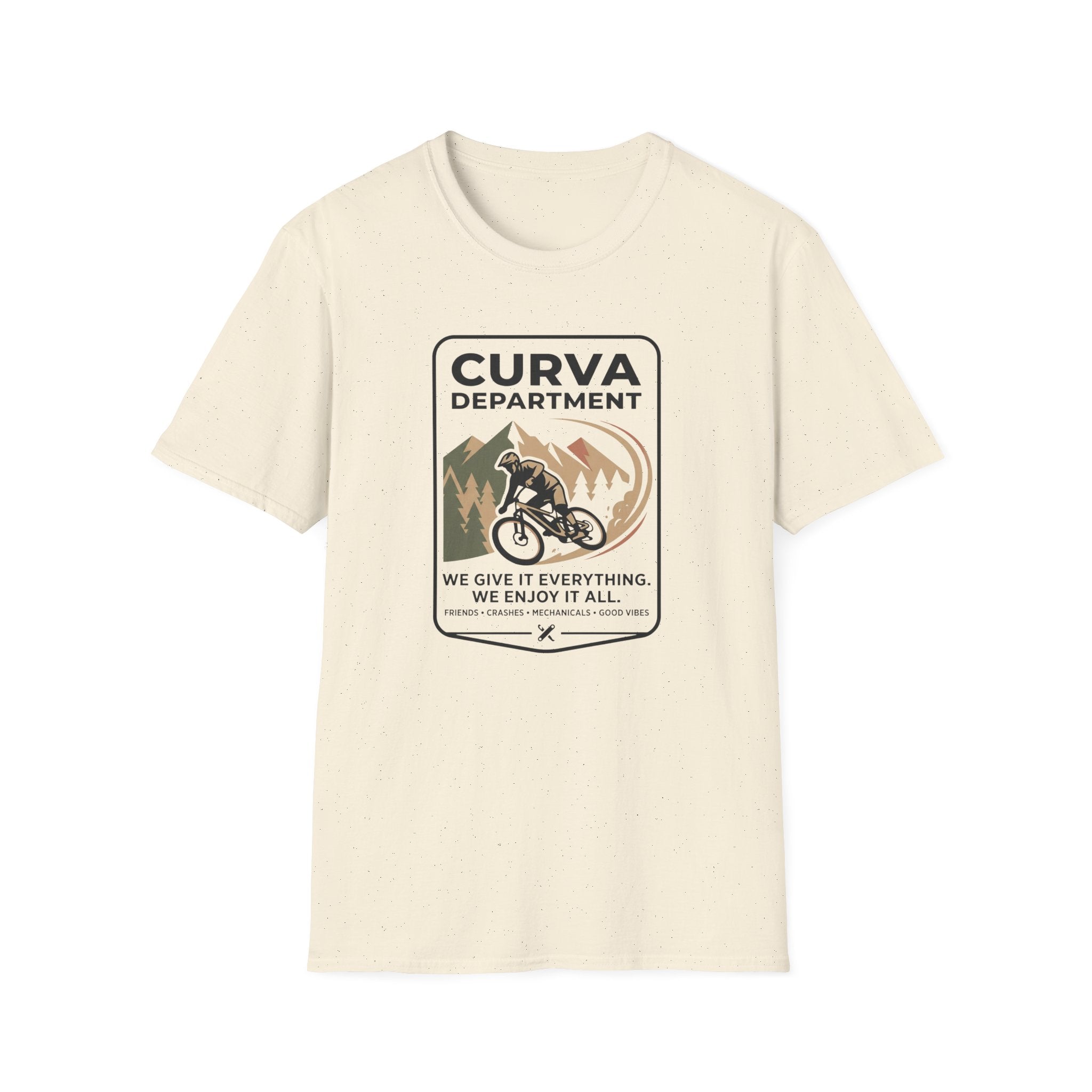 Curva Dept. We give it all  — Trail Culture Tee | Curva Department