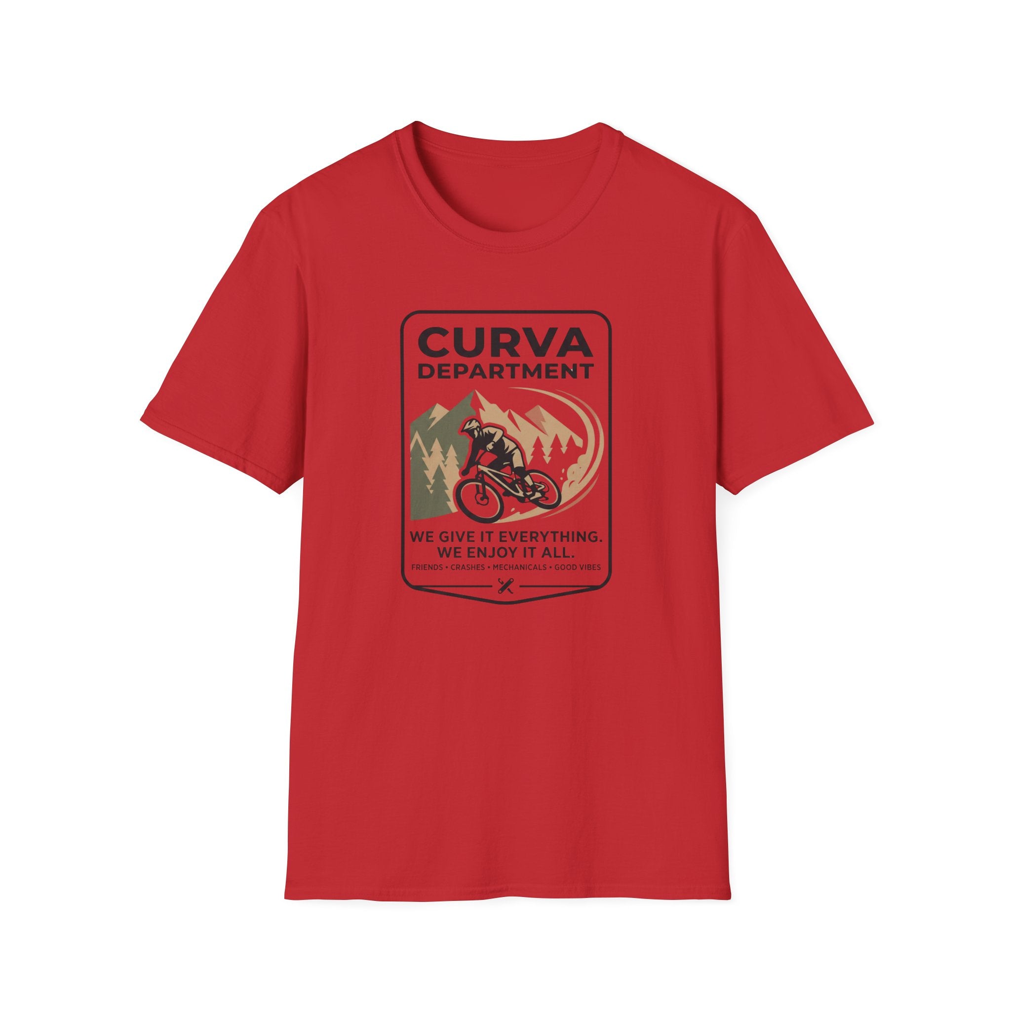 Curva Dept. We give it all  — Trail Culture Tee | Curva Department