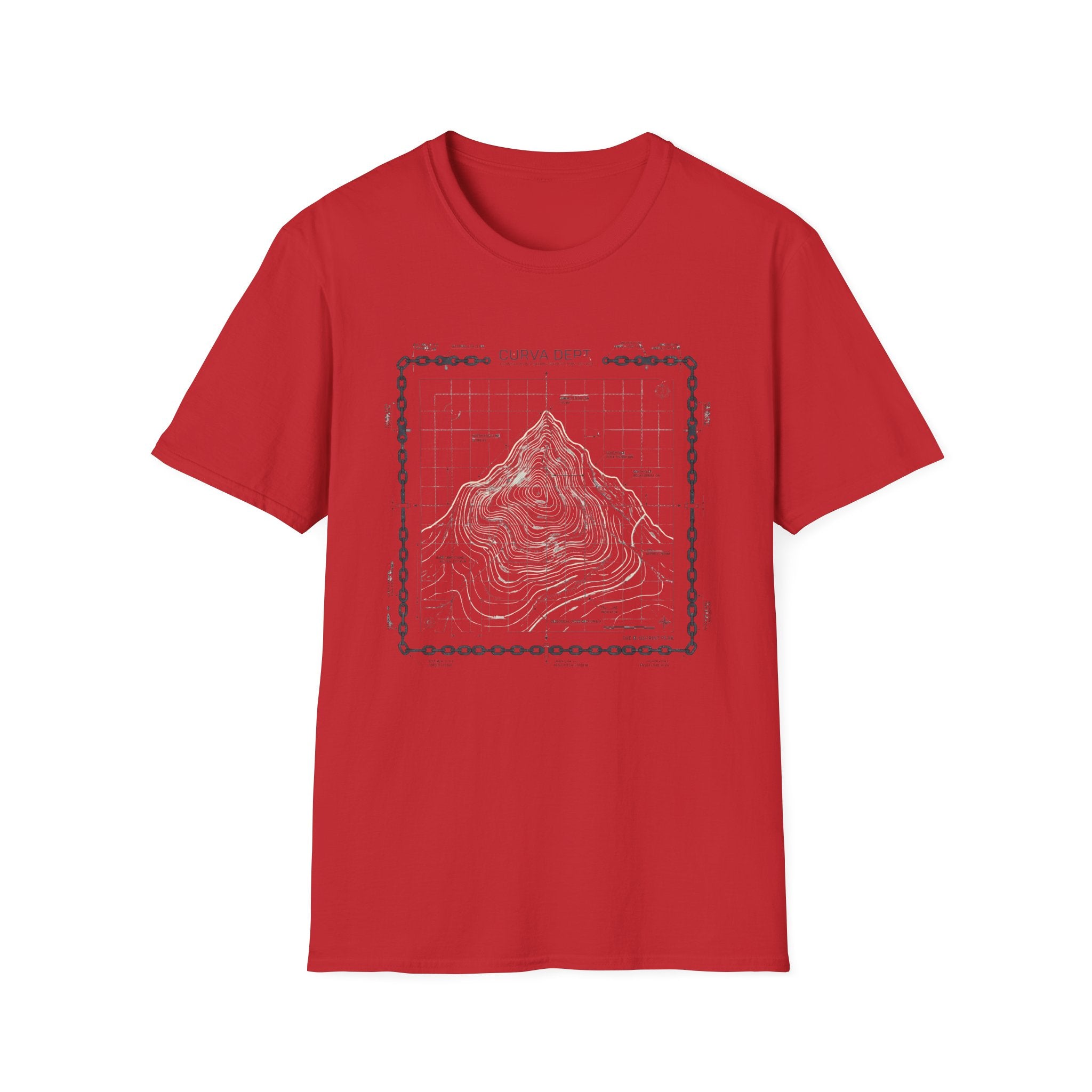 Blueprint peak  — Trail Culture Tee | Curva Department