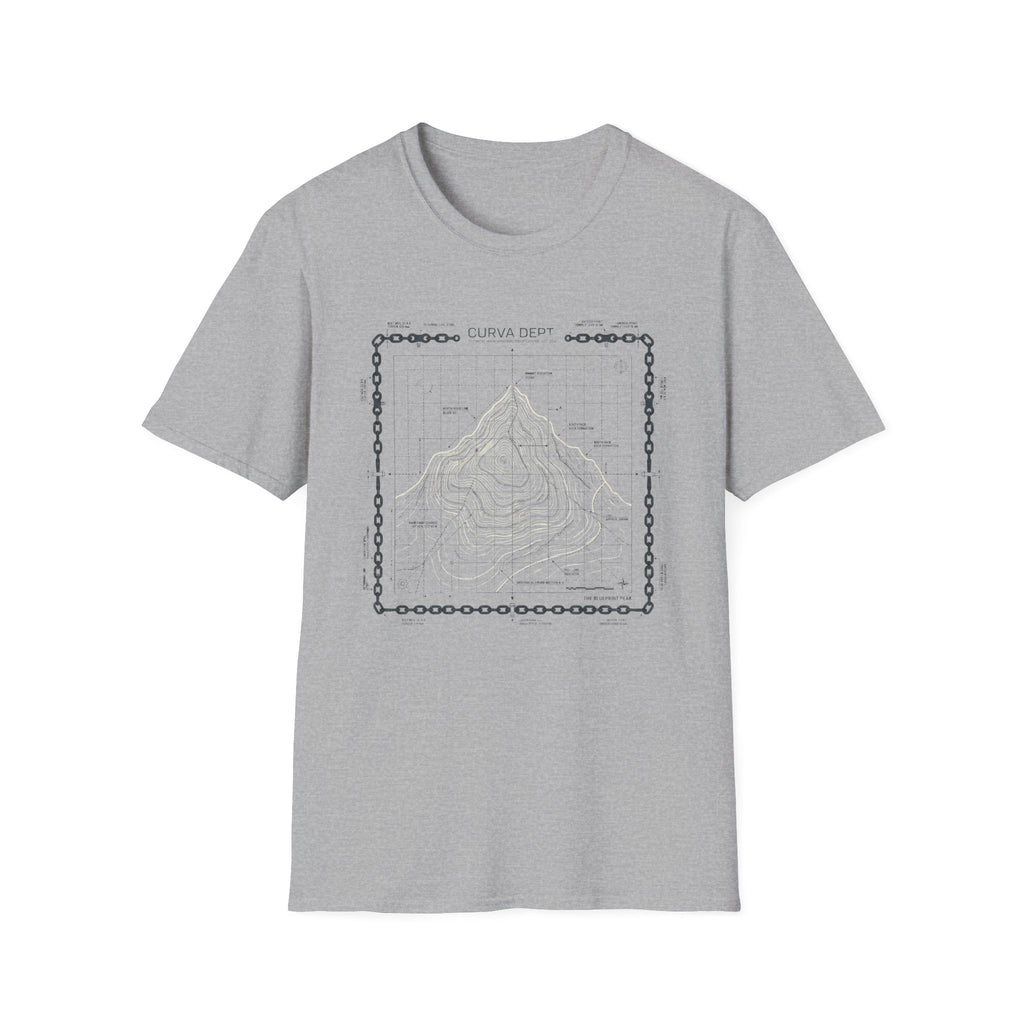 Blueprint peak  — Trail Culture Tee | Curva Department