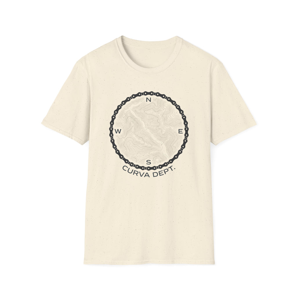 Compass chain  — Trail Culture Tee | Curva Department
