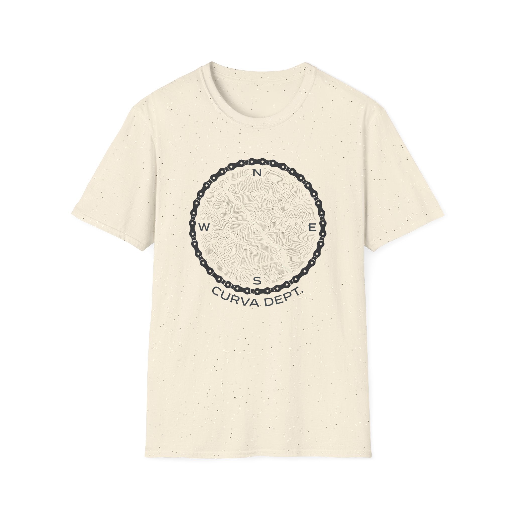 Compass chain  — Trail Culture Tee | Curva Department
