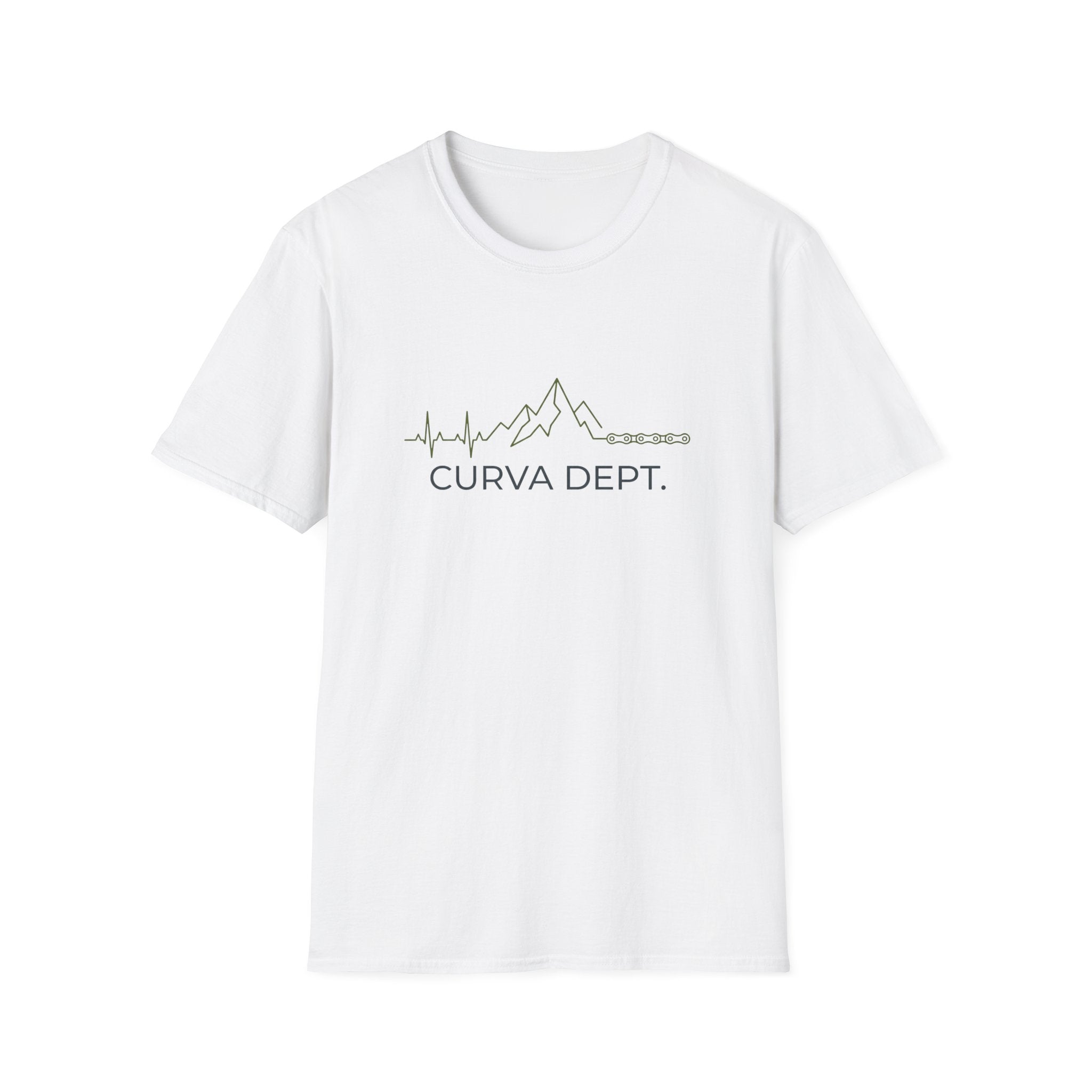 Uphill heart monitor  — Trail Culture Tee | Curva Department