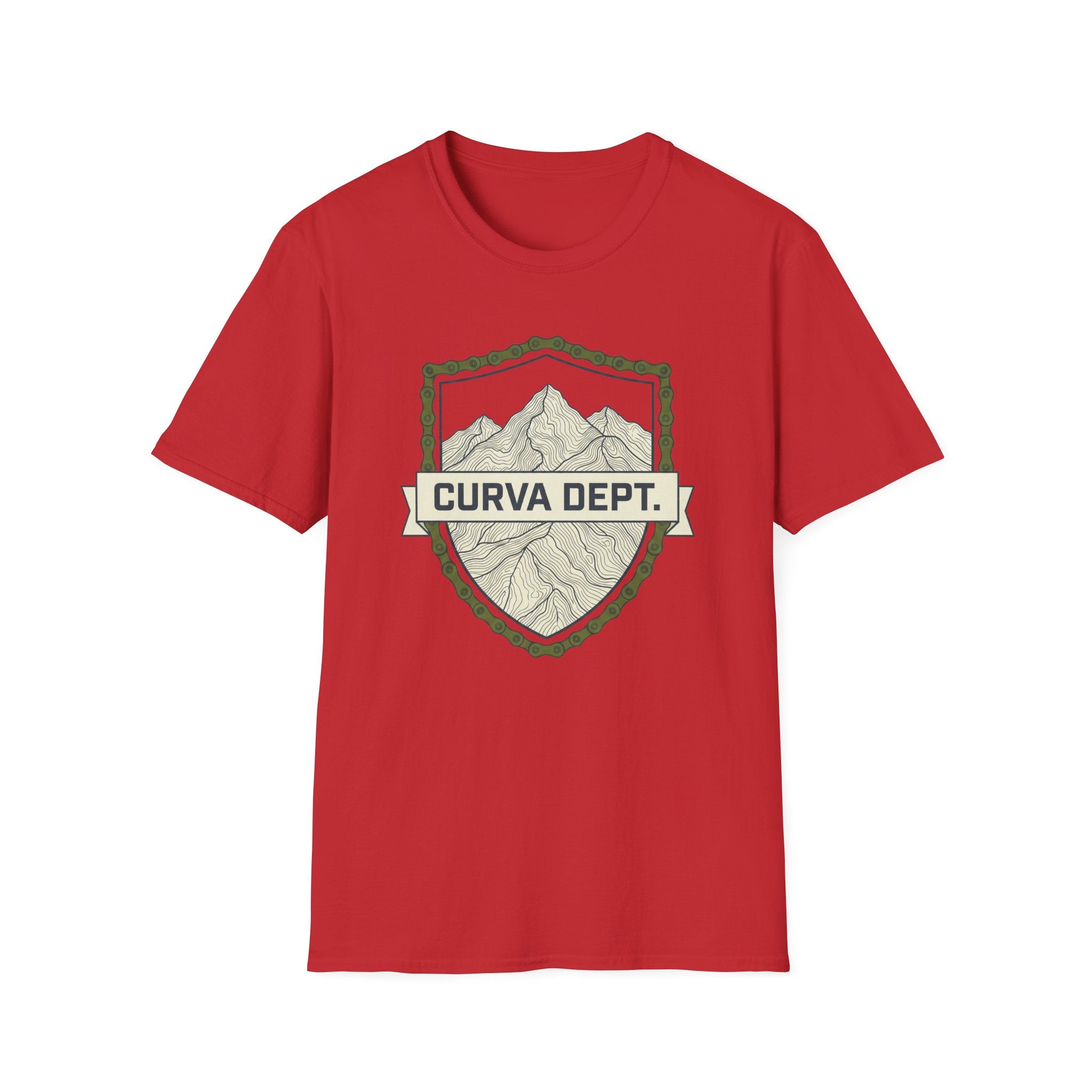 Topo shield  — Trail Culture Tee | Curva Department