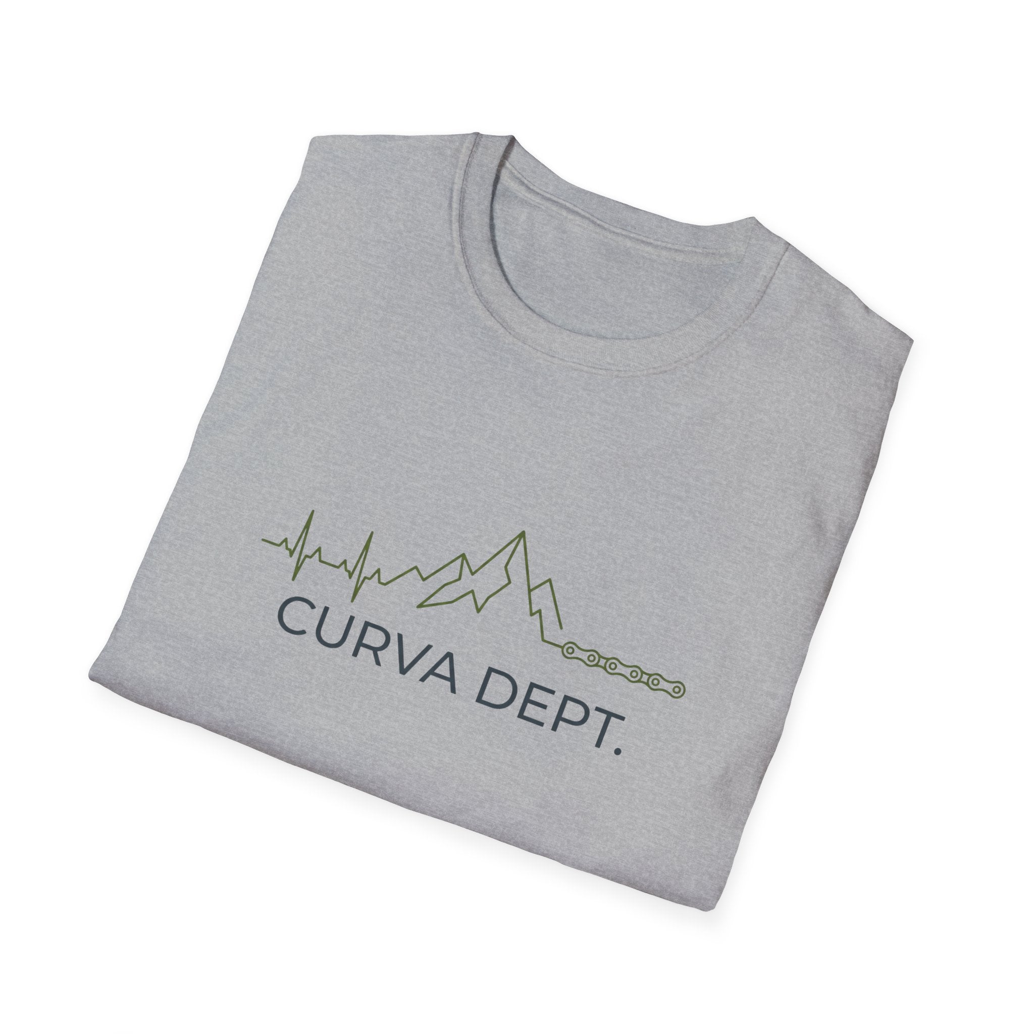 Uphill heart monitor  — Trail Culture Tee | Curva Department