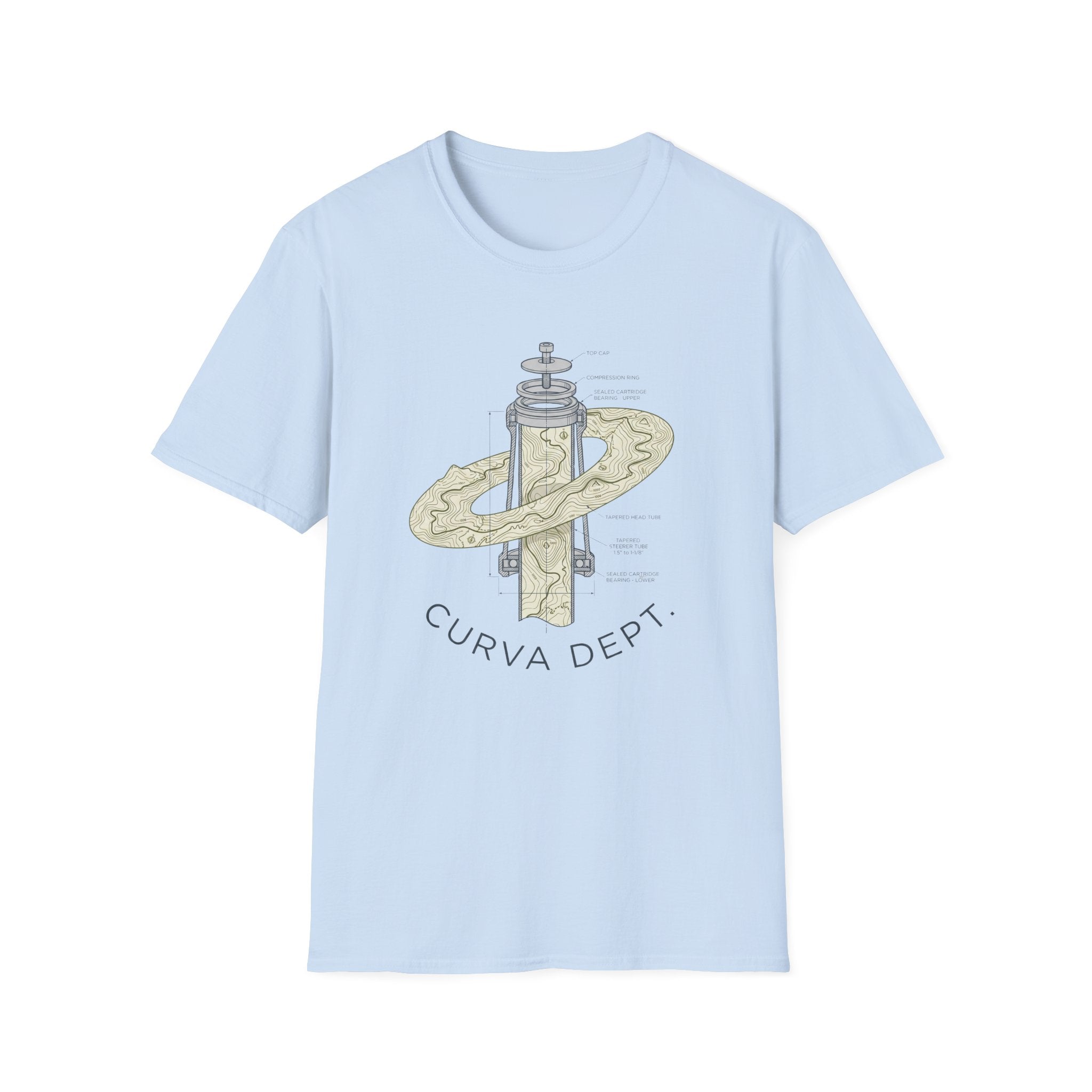 Steerer track  — Trail Culture Tee | Curva Department