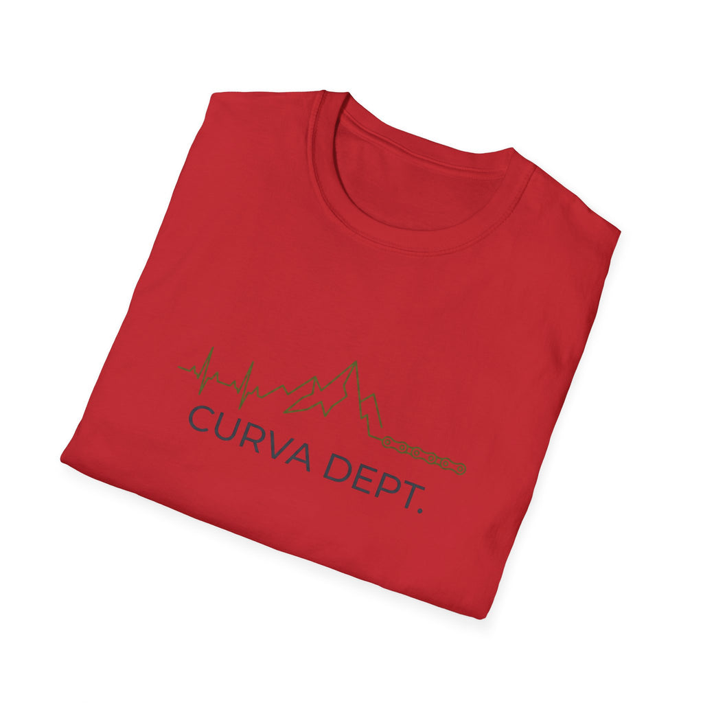 Uphill heart monitor  — Trail Culture Tee | Curva Department