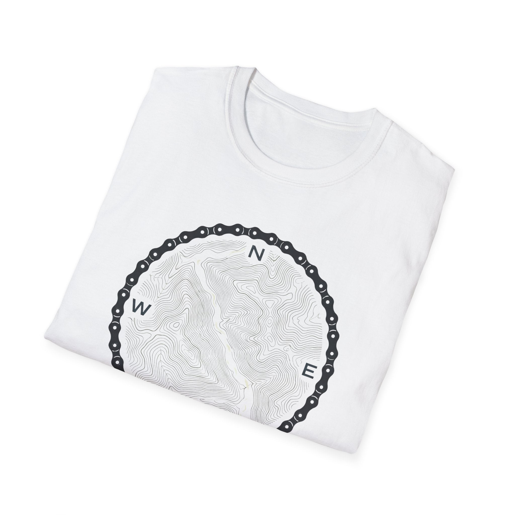Compass chain  — Trail Culture Tee | Curva Department