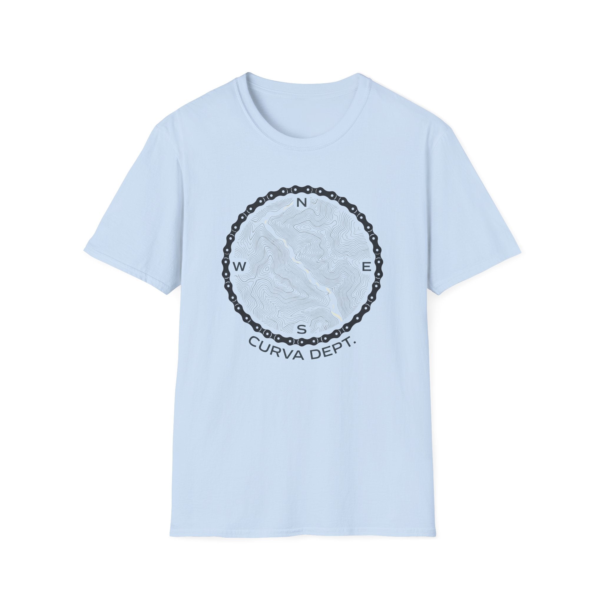 Compass chain  — Trail Culture Tee | Curva Department