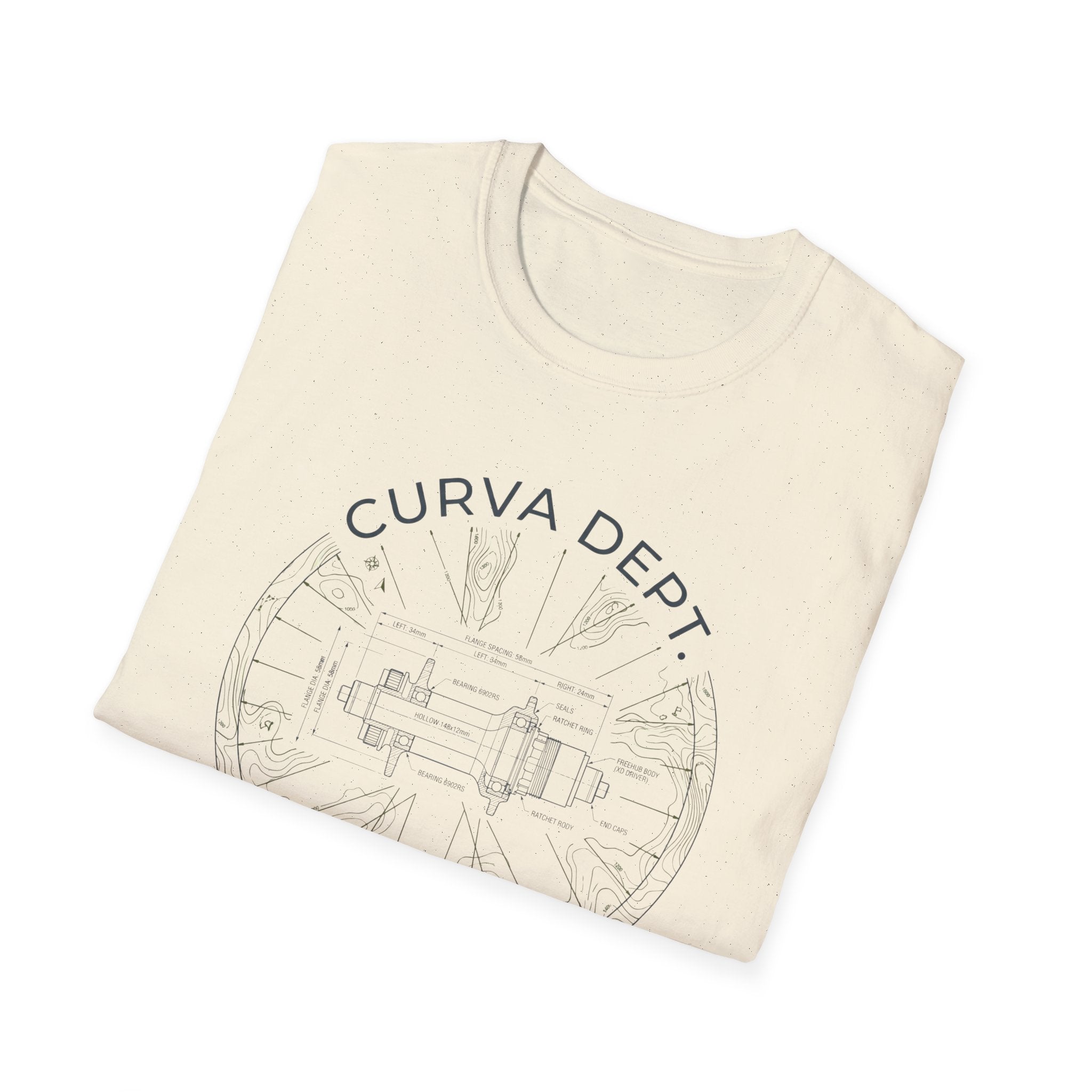 Hub schematic  — Trail Culture Tee | Curva Department