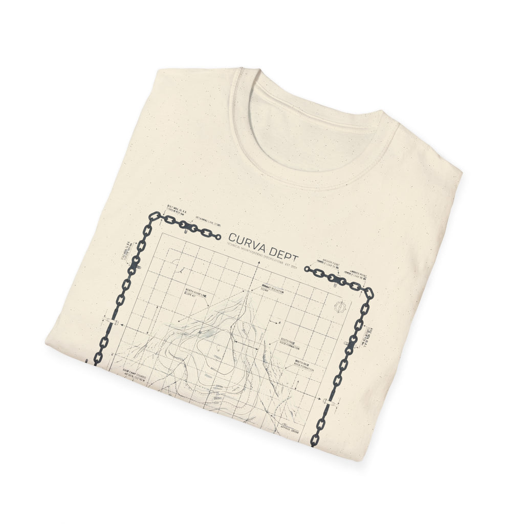 Blueprint peak  — Trail Culture Tee | Curva Department
