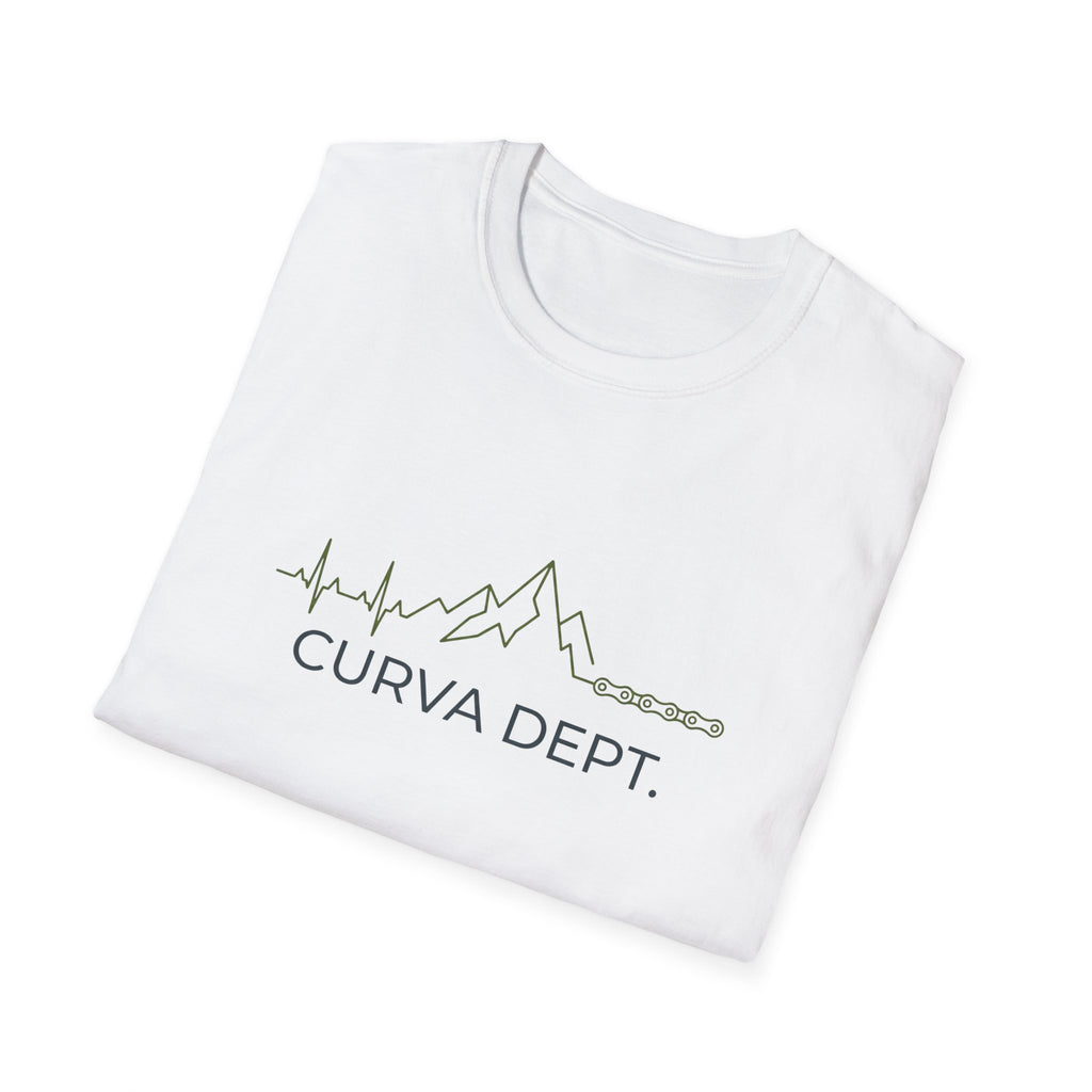 Uphill heart monitor  — Trail Culture Tee | Curva Department