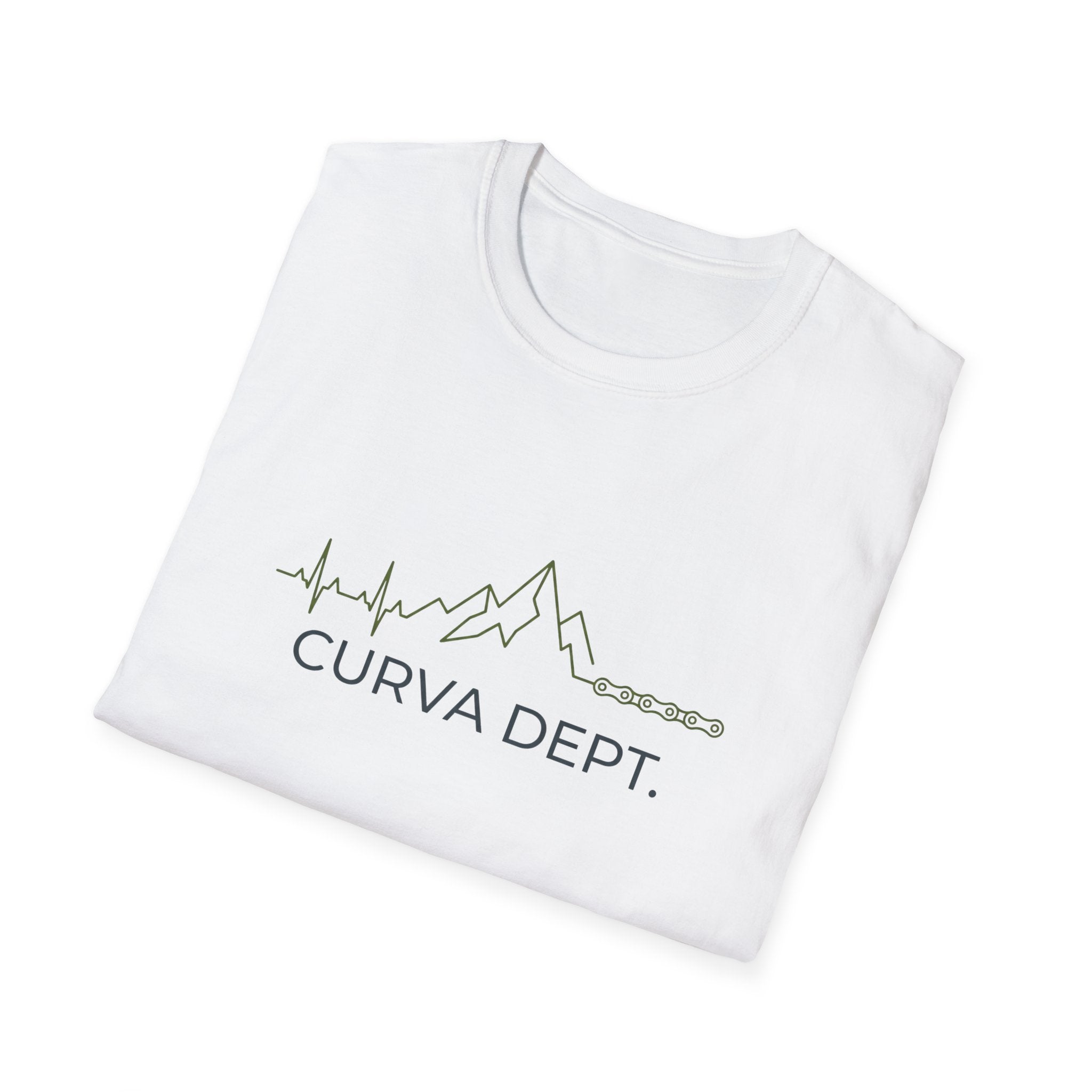 Uphill heart monitor  — Trail Culture Tee | Curva Department