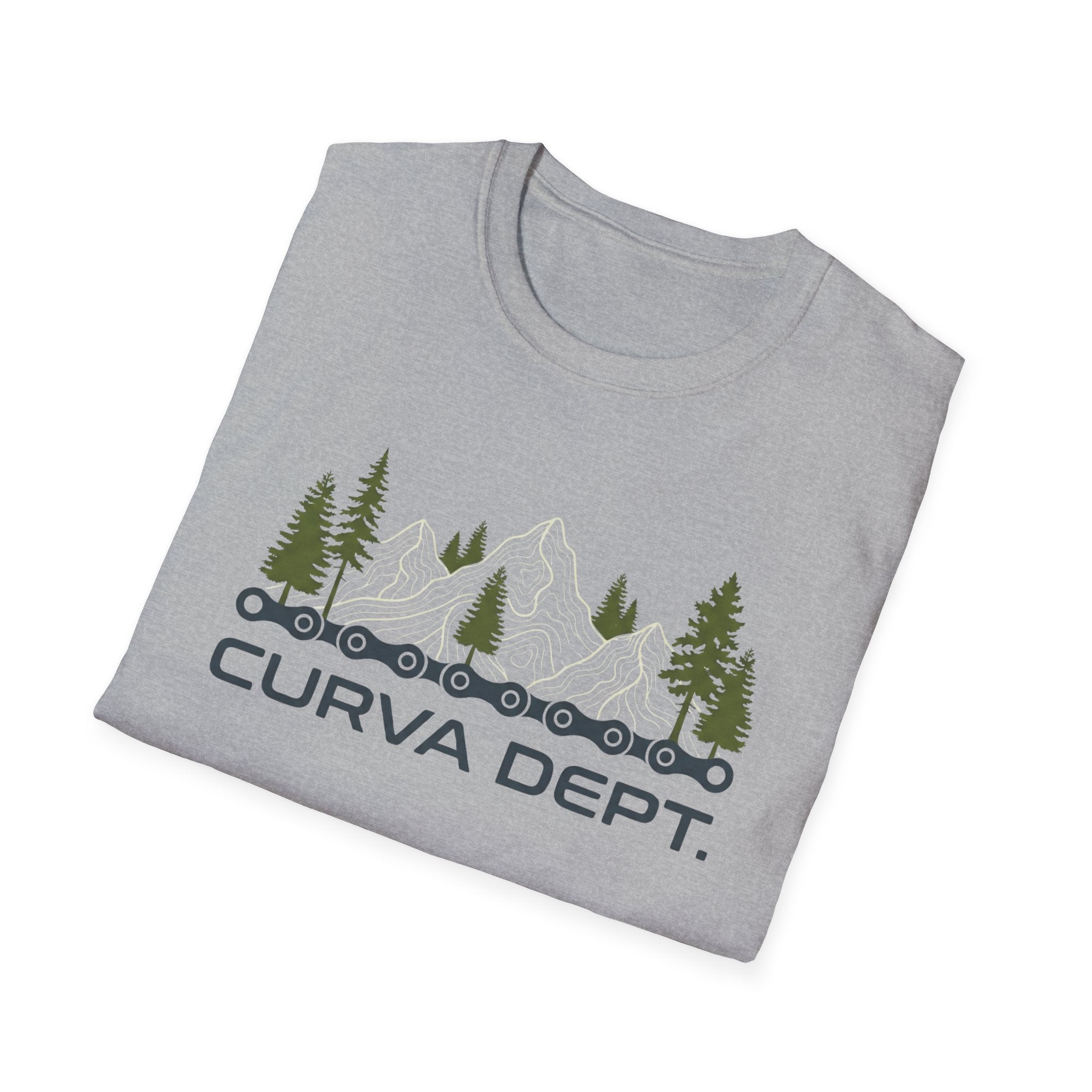 Pine link horizon  — Trail Culture Tee | Curva Department
