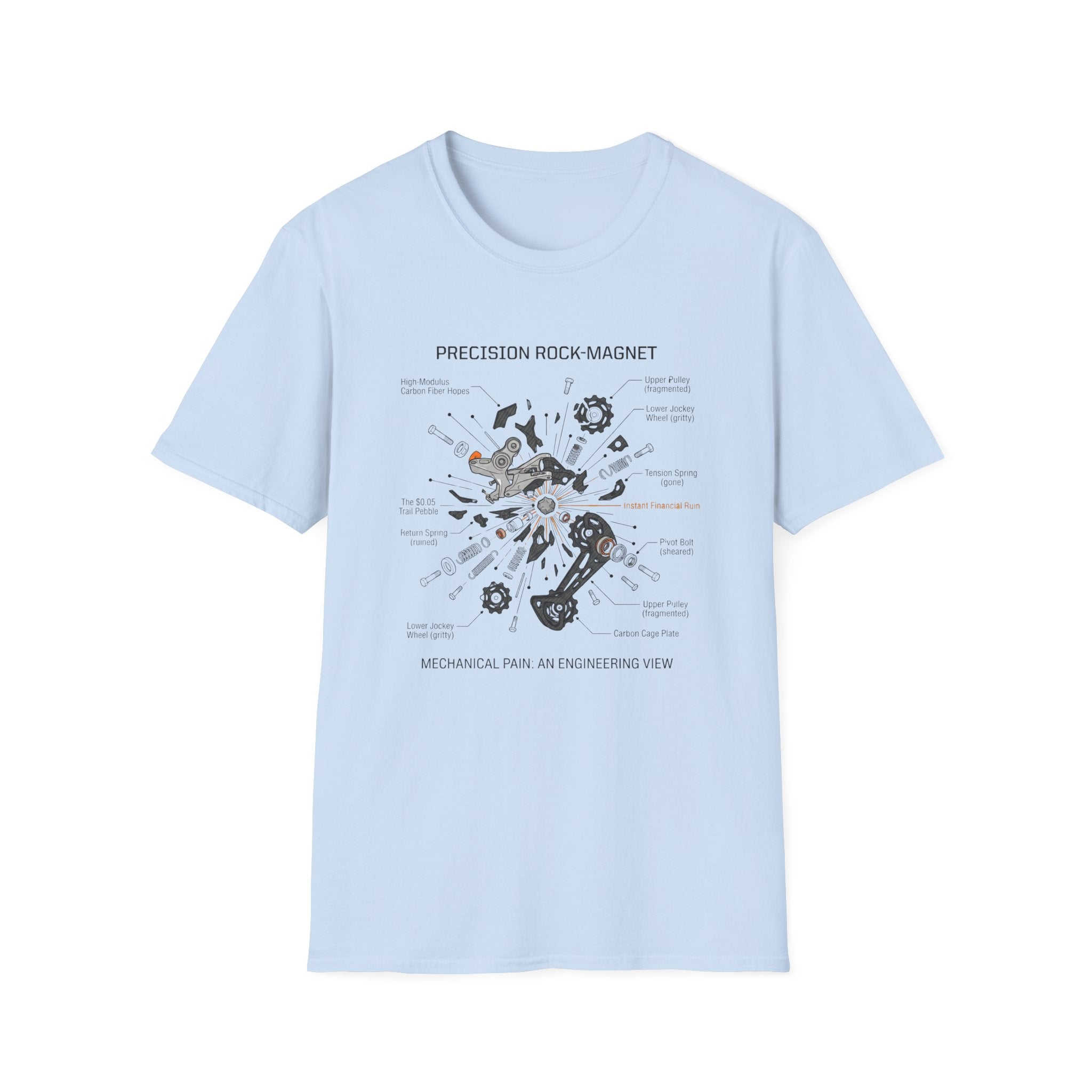 Precission rock magnet derailleur  — Trail Culture Tee | Curva Department