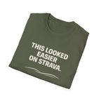 Looked easier on strava  — Trail Culture Tee | Curva Department