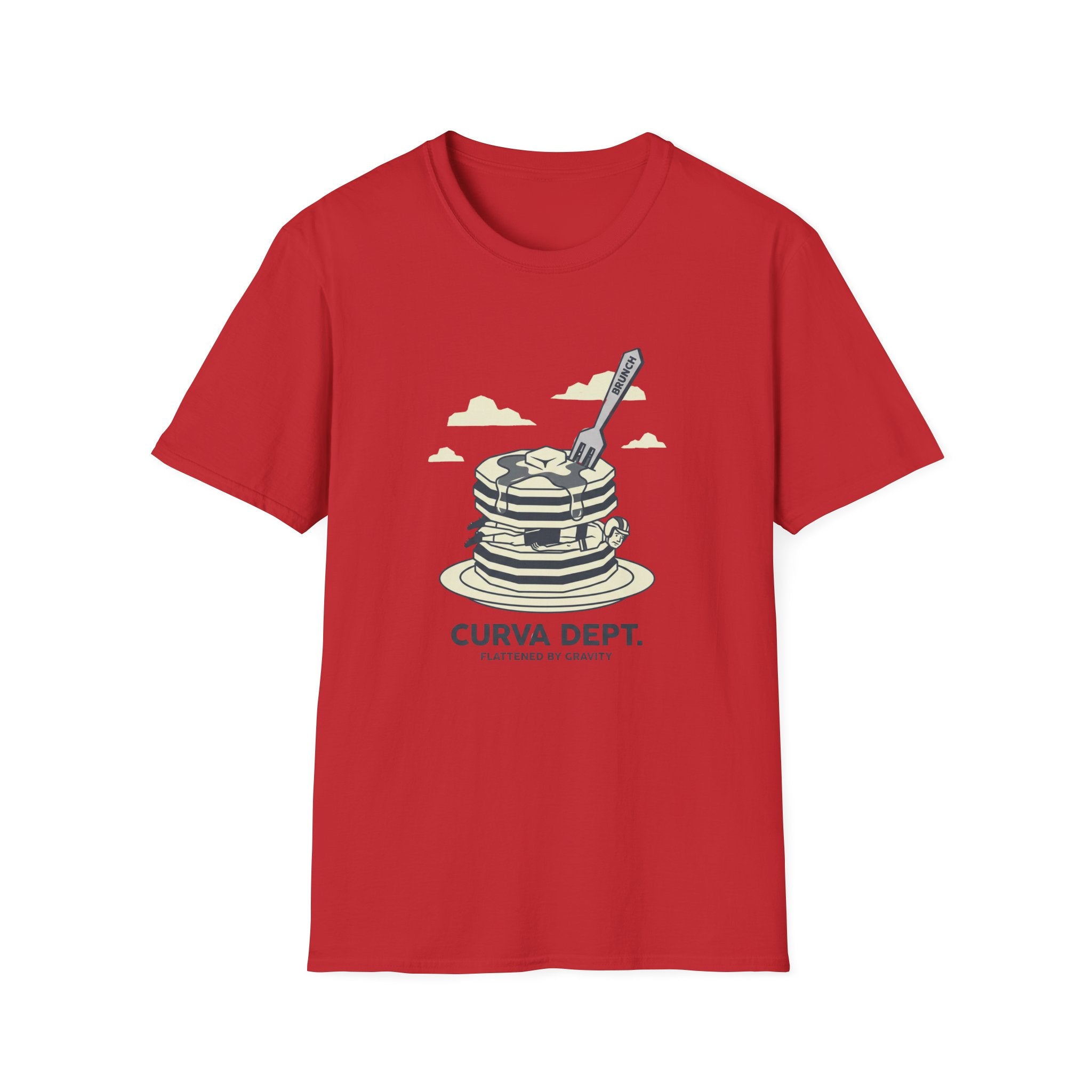 Pancake stack brunch  — Trail Culture Tee | Curva Department