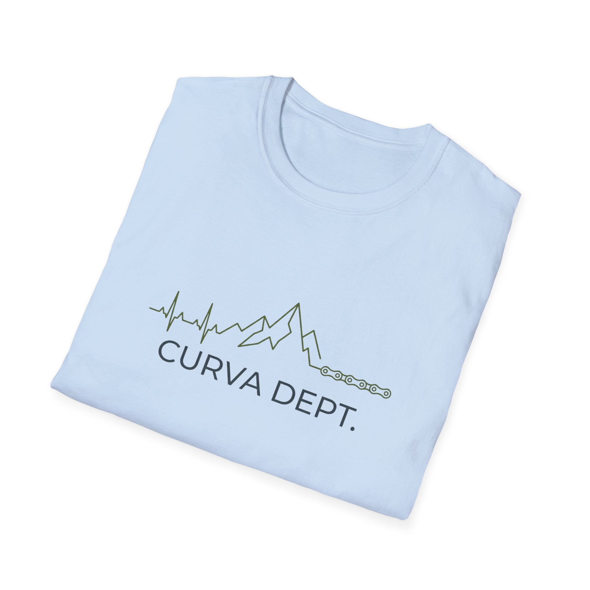 Uphill heart monitor  — Trail Culture Tee | Curva Department