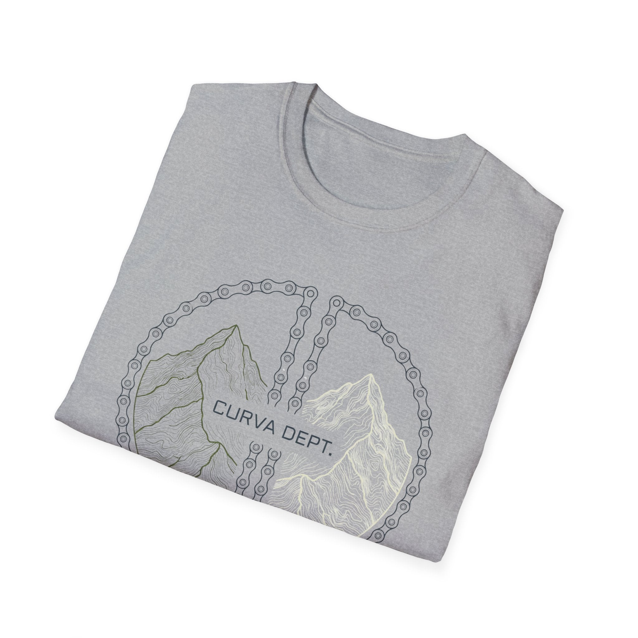 Split creek crest  — Trail Culture Tee | Curva Department