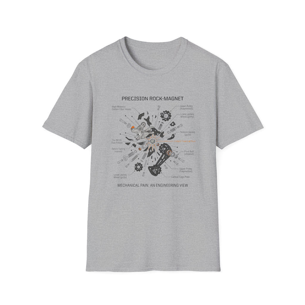 Precission rock magnet derailleur  — Trail Culture Tee | Curva Department