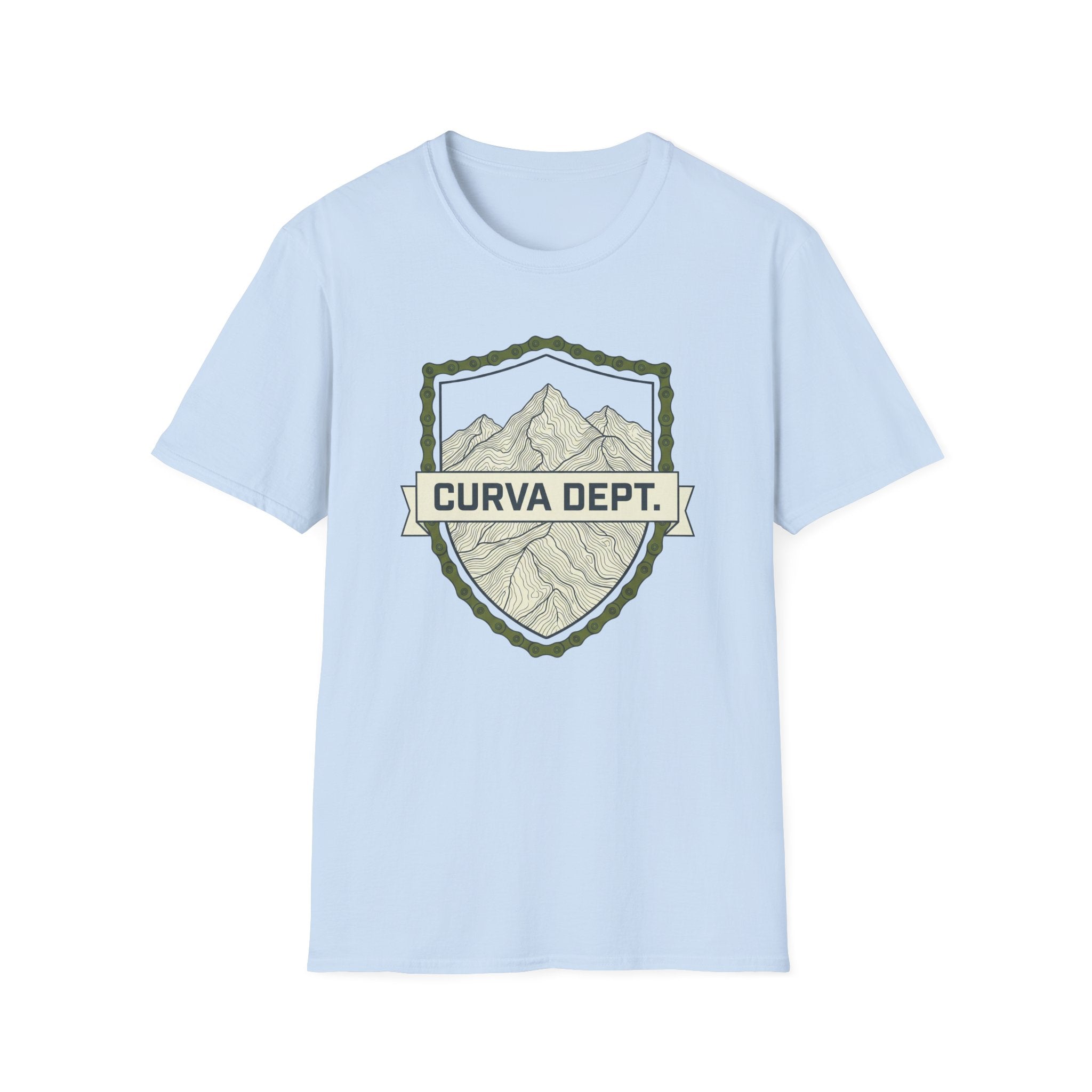 Topo shield  — Trail Culture Tee | Curva Department