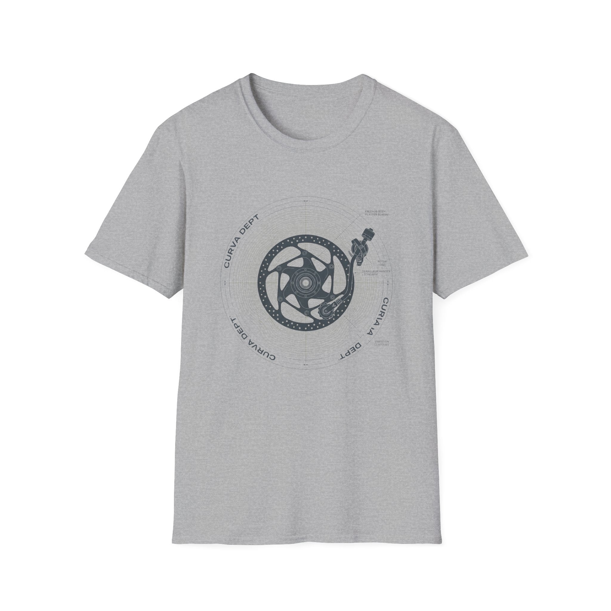 Turntable hub  — Trail Culture Tee | Curva Department