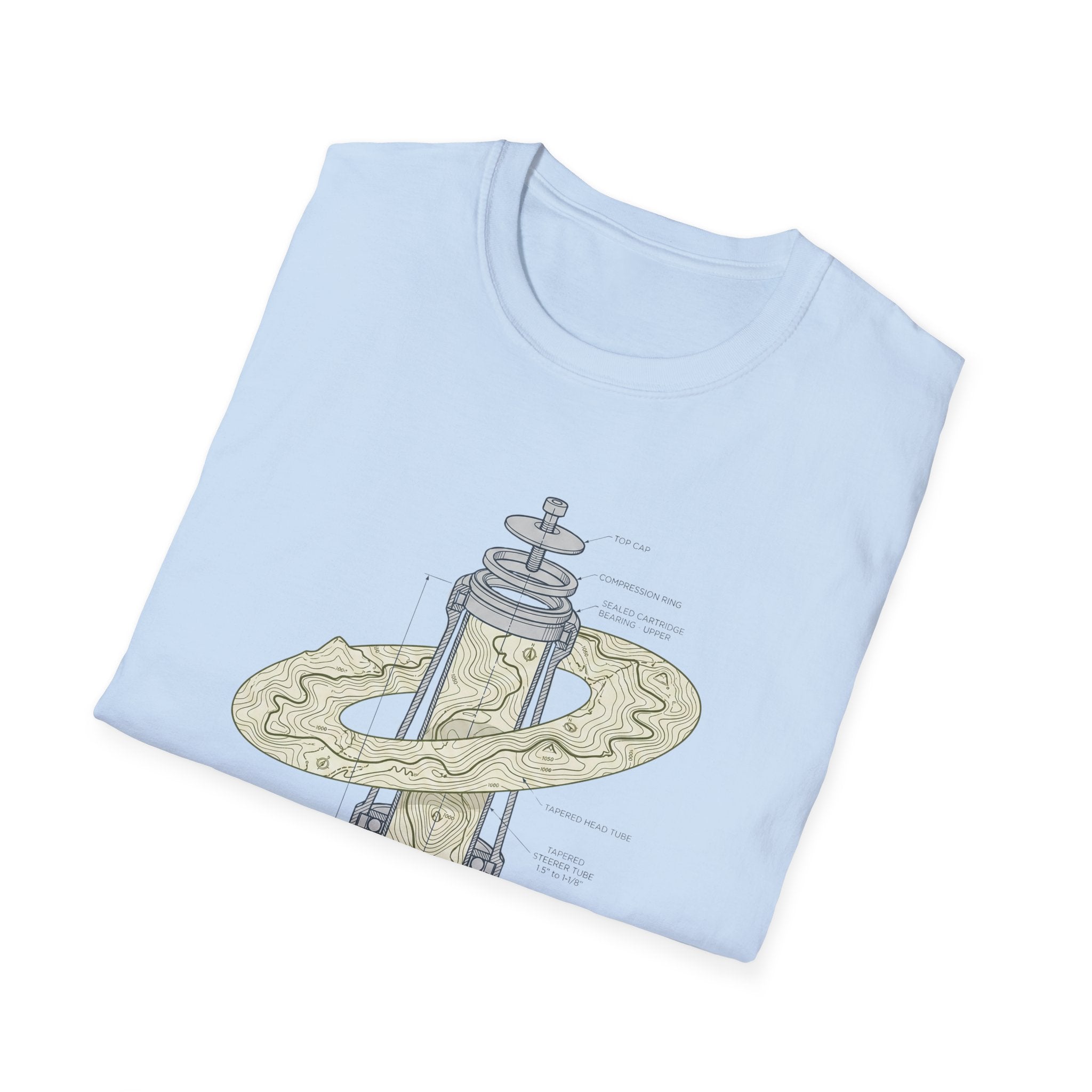 Steerer track  — Trail Culture Tee | Curva Department