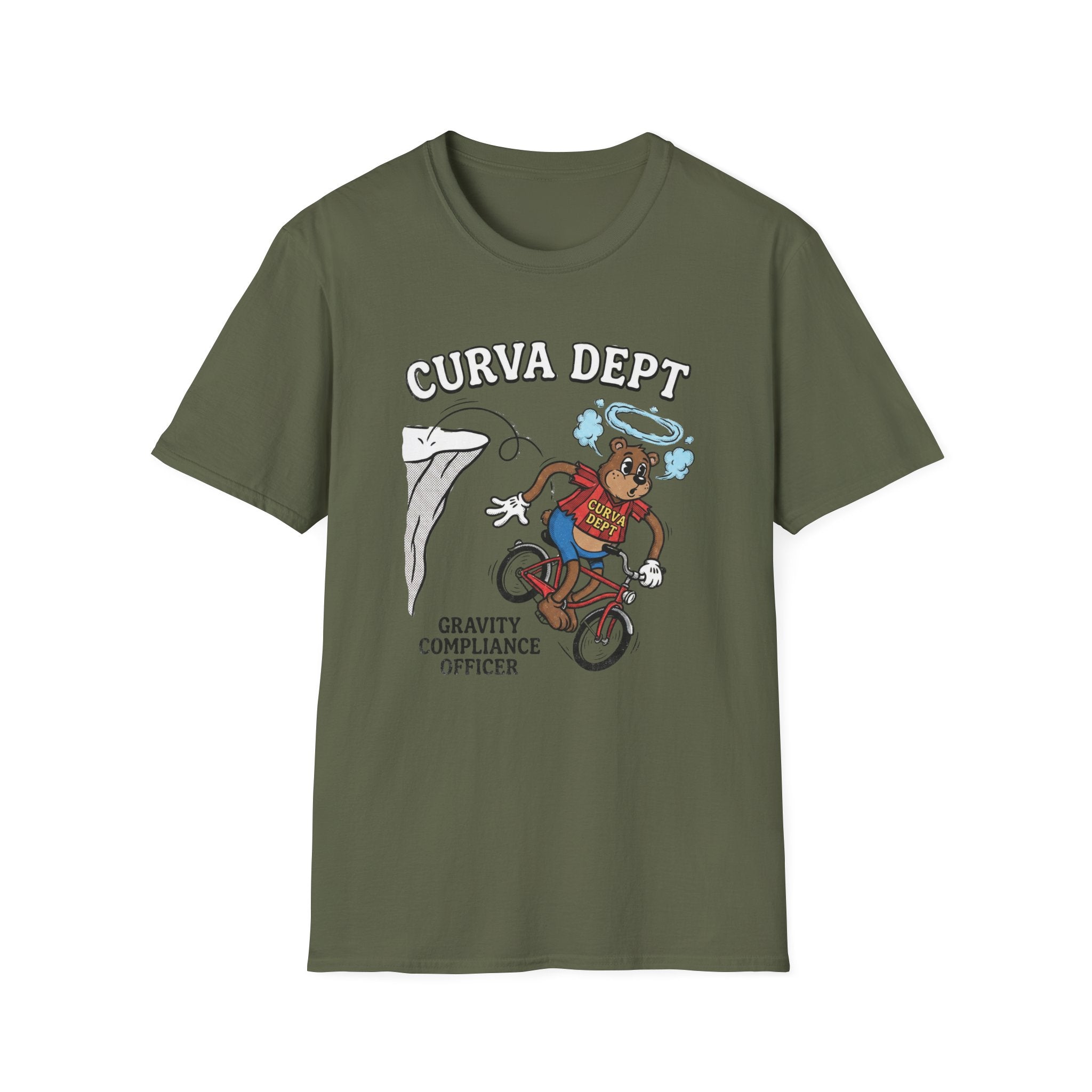Gravity compliance rubber hose  — Trail Culture Tee | Curva Department