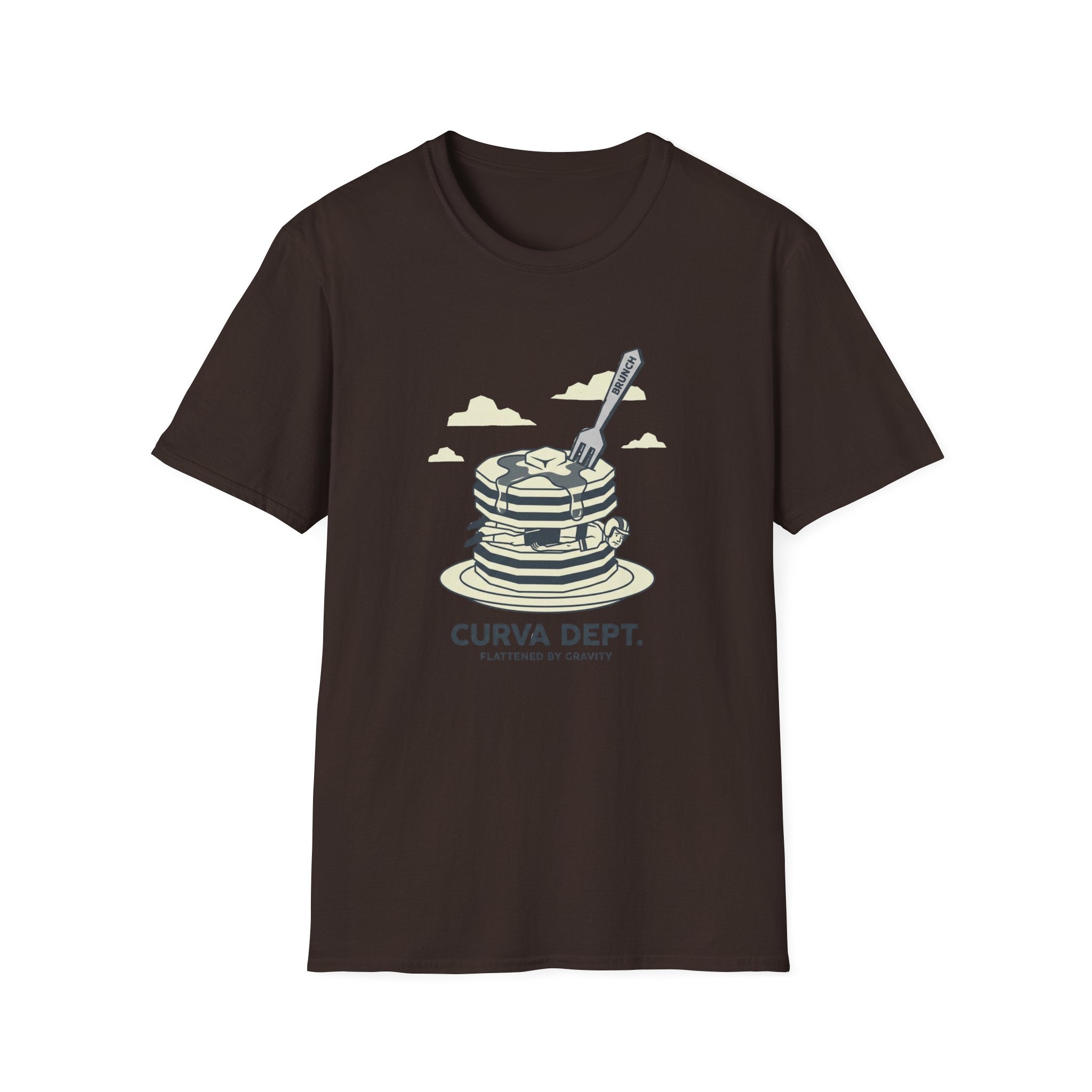 Pancake stack brunch  — Trail Culture Tee | Curva Department