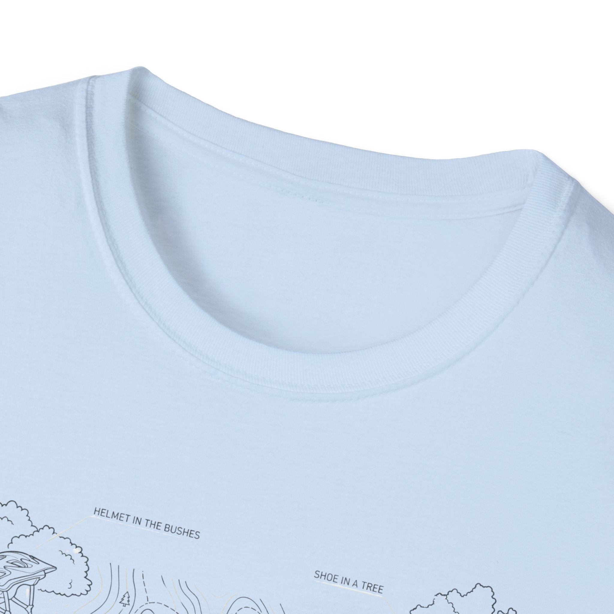 Yard sale schematic  — Trail Culture Tee | Curva Department