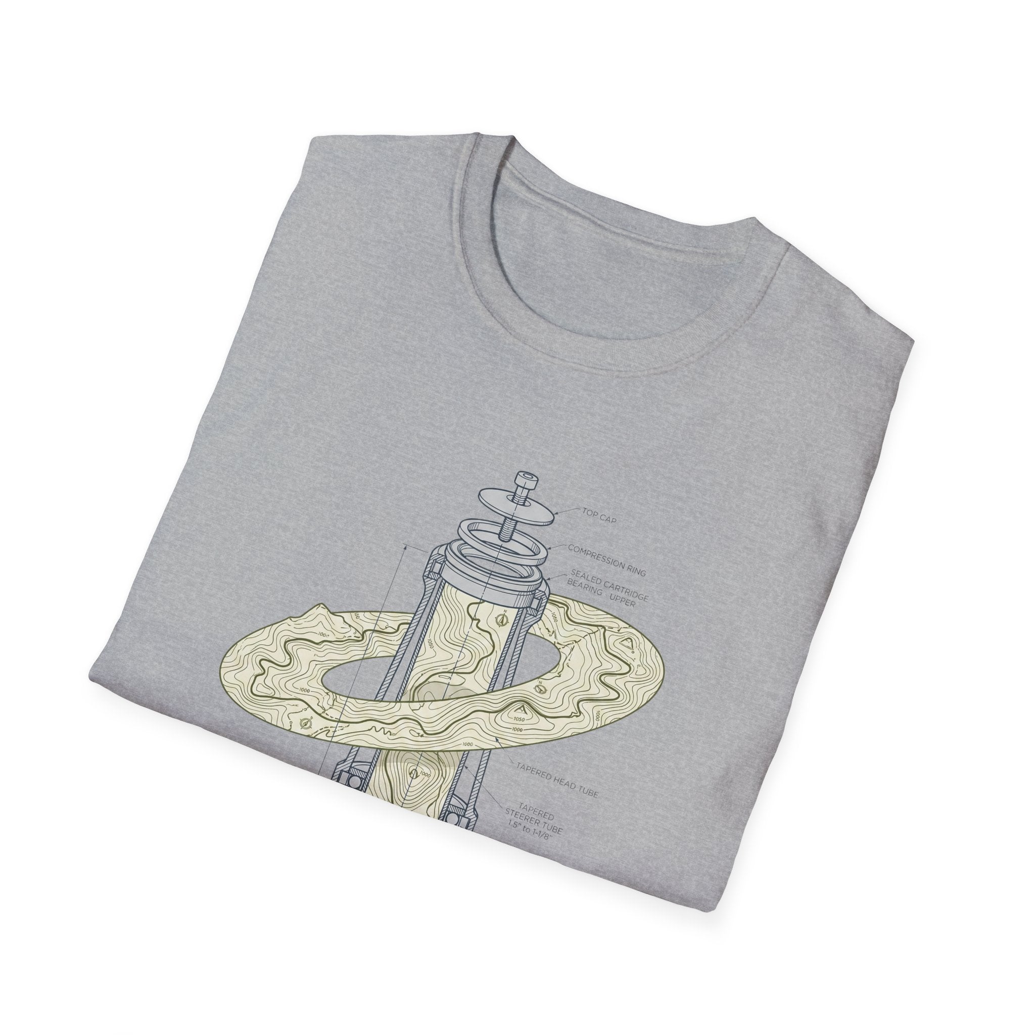 Steerer track  — Trail Culture Tee | Curva Department