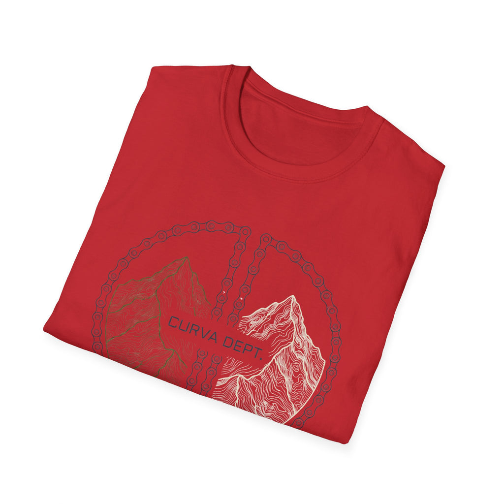 Split creek crest  — Trail Culture Tee | Curva Department