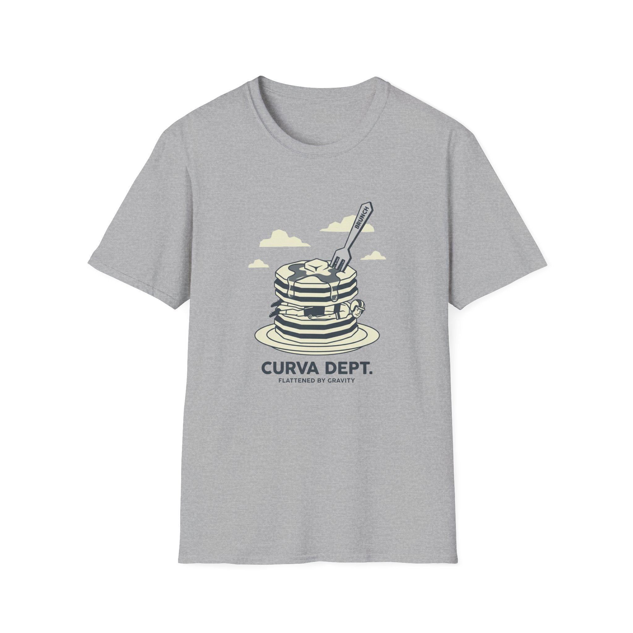 Pancake stack brunch  — Trail Culture Tee | Curva Department