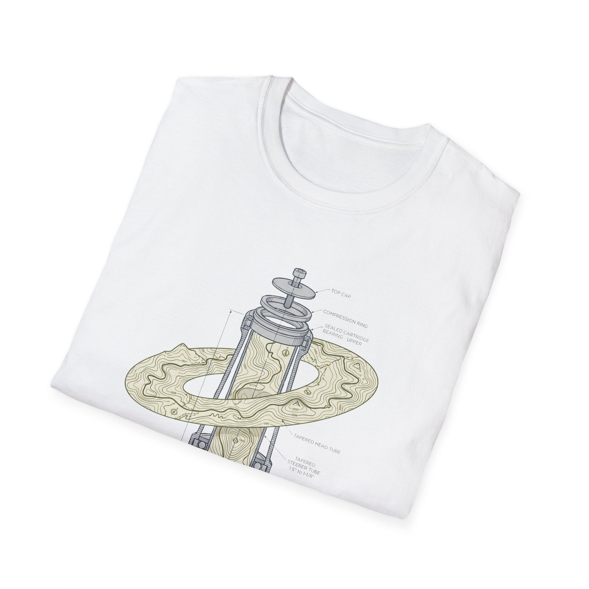Steerer track  — Trail Culture Tee | Curva Department