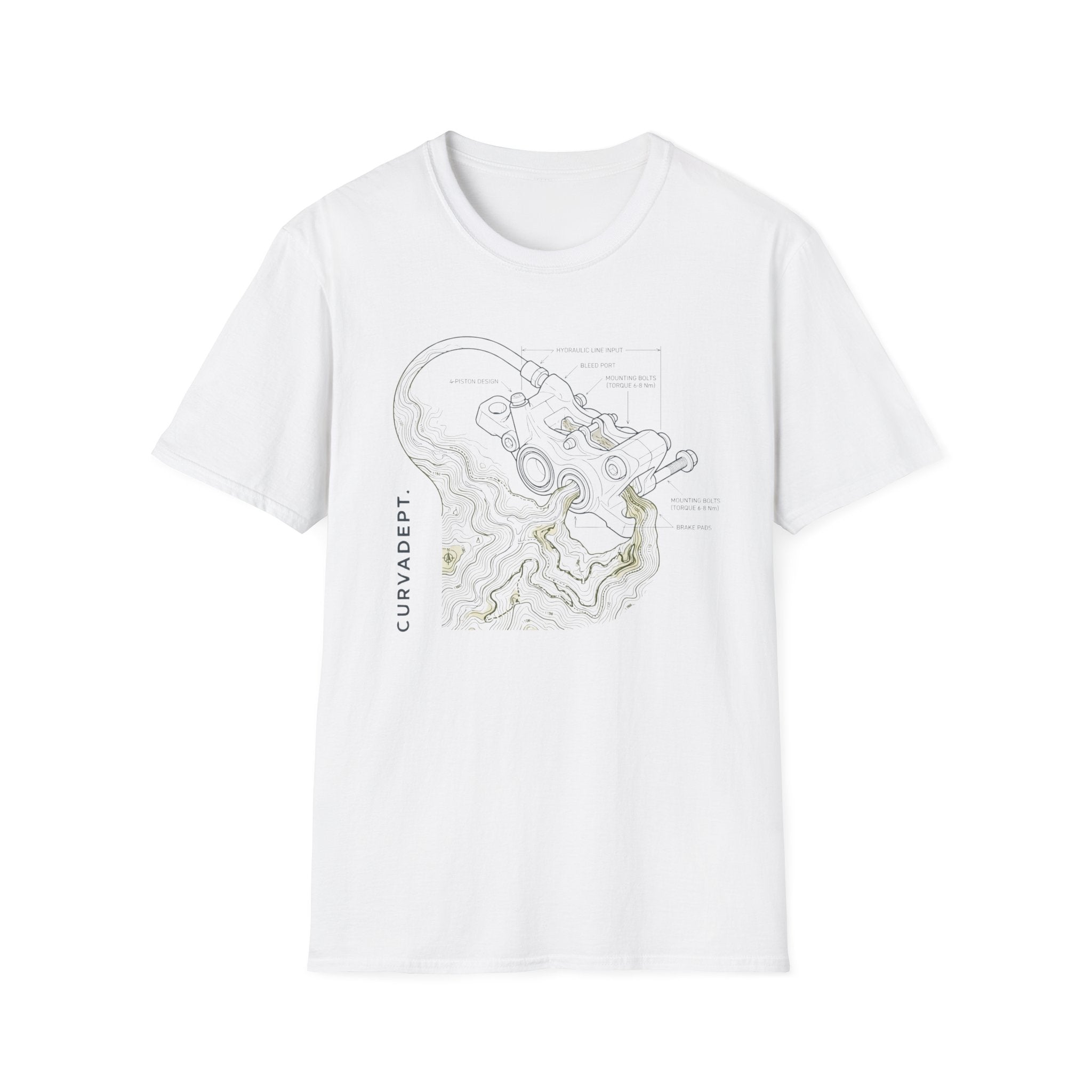 Caliper contour  — Trail Culture Tee | Curva Department