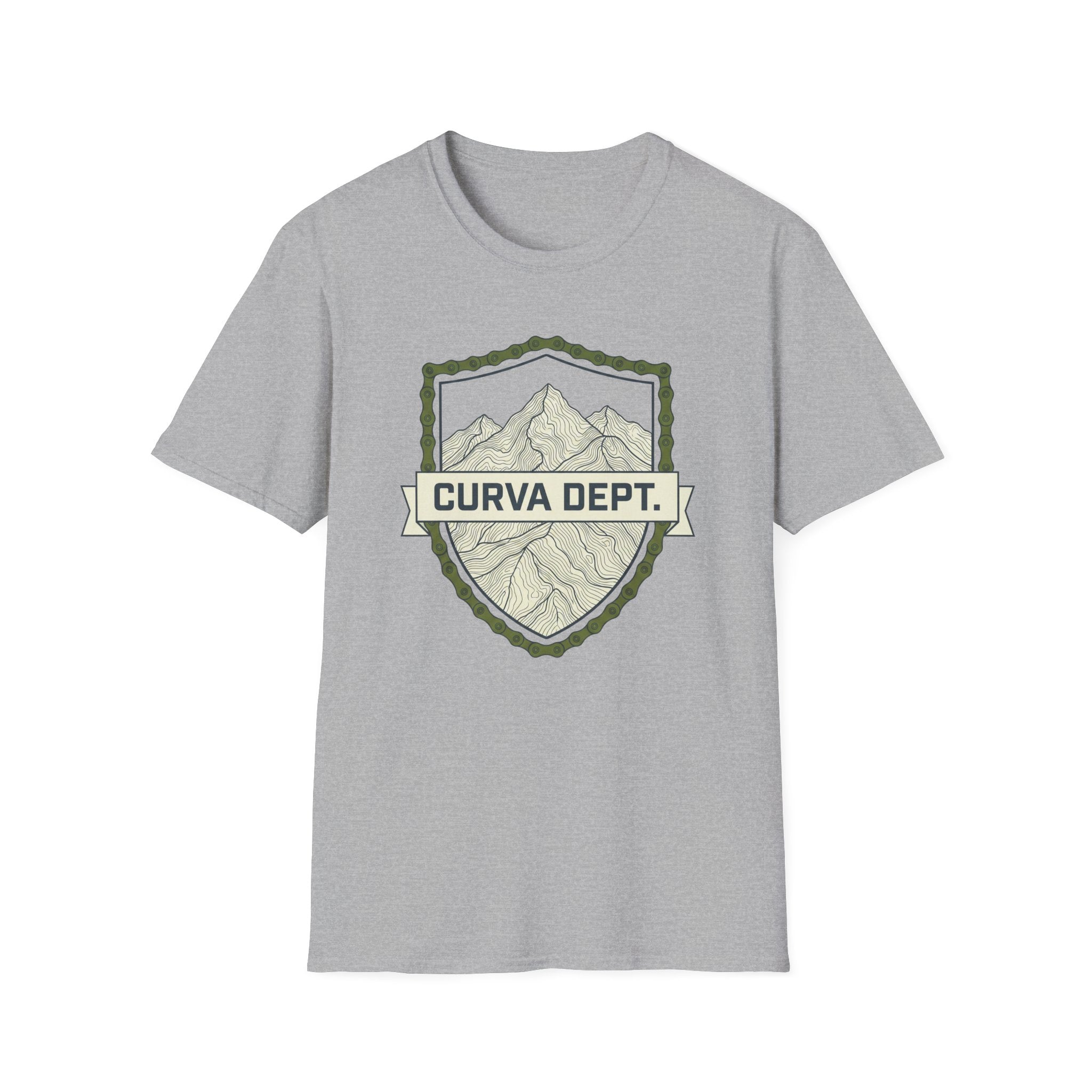 Topo shield  — Trail Culture Tee | Curva Department