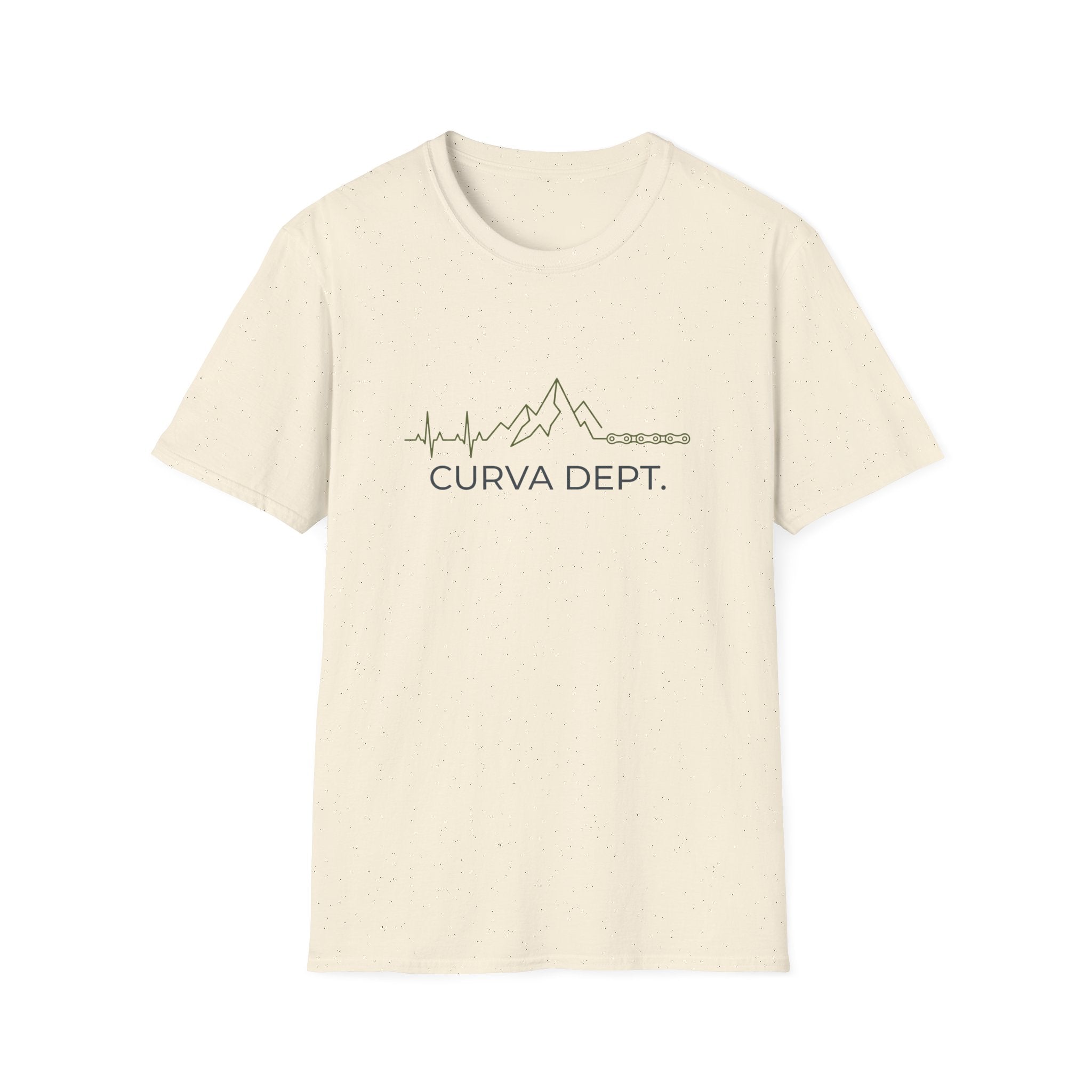 Uphill heart monitor  — Trail Culture Tee | Curva Department