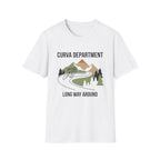 Curva Dept. Long way around  — Trail Culture Tee | Curva Department