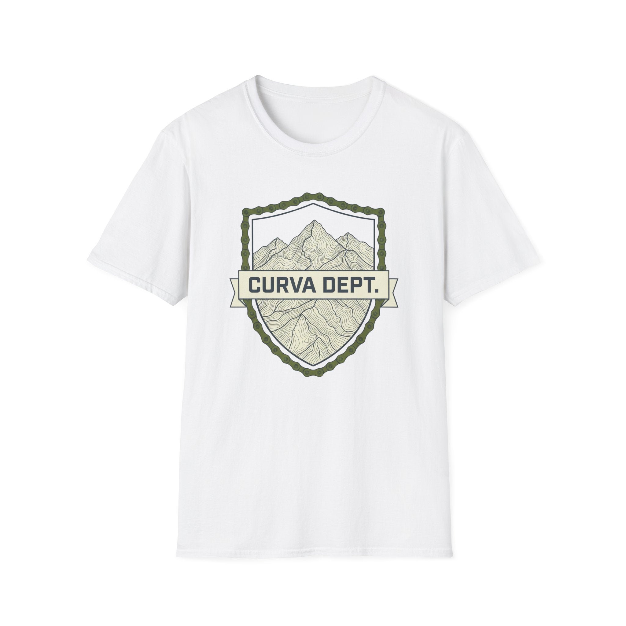 Topo shield  — Trail Culture Tee | Curva Department