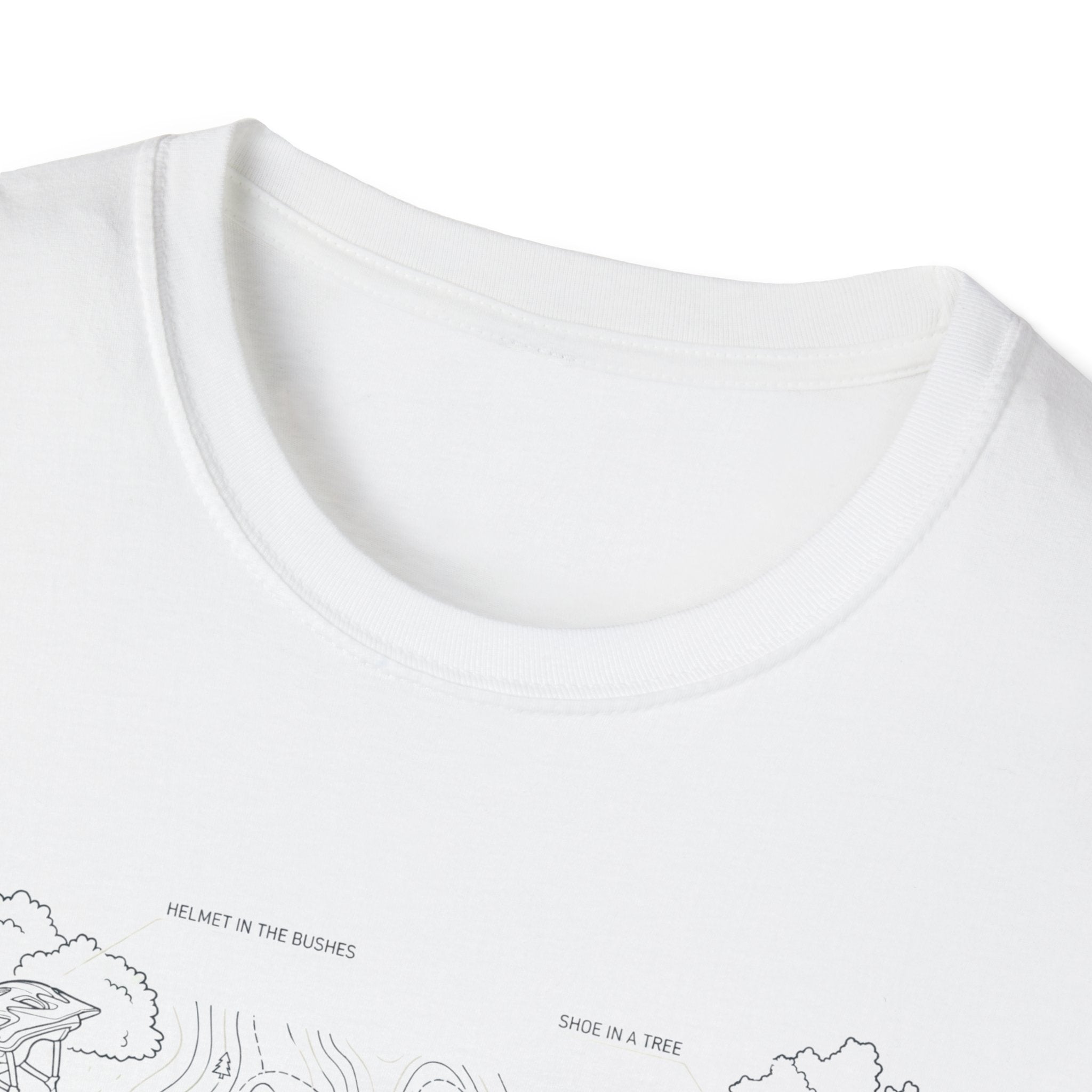 Yard sale schematic  — Trail Culture Tee | Curva Department