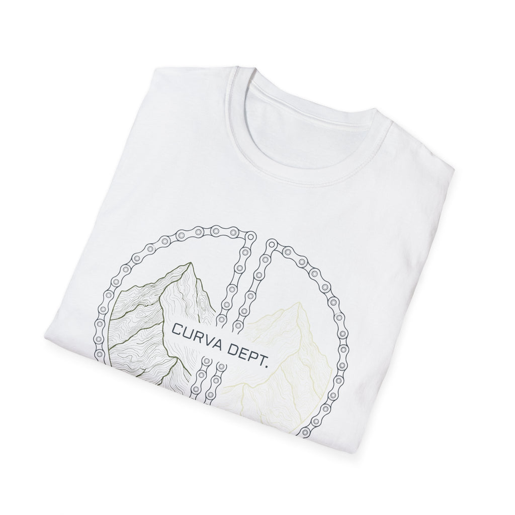 Split creek crest  — Trail Culture Tee | Curva Department