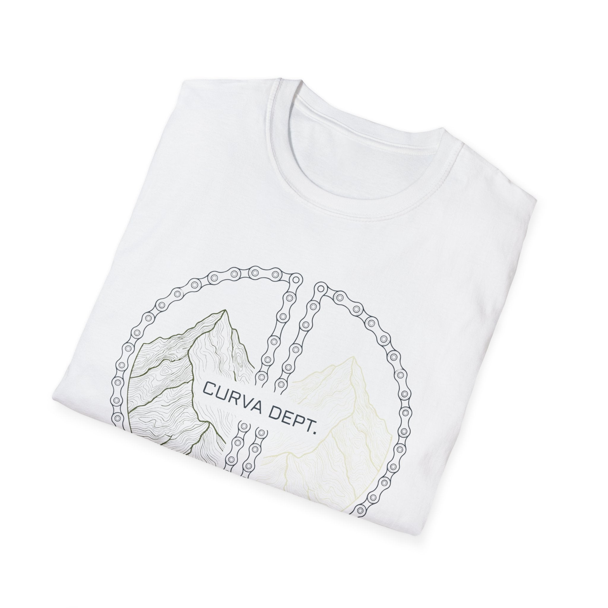 Split creek crest  — Trail Culture Tee | Curva Department