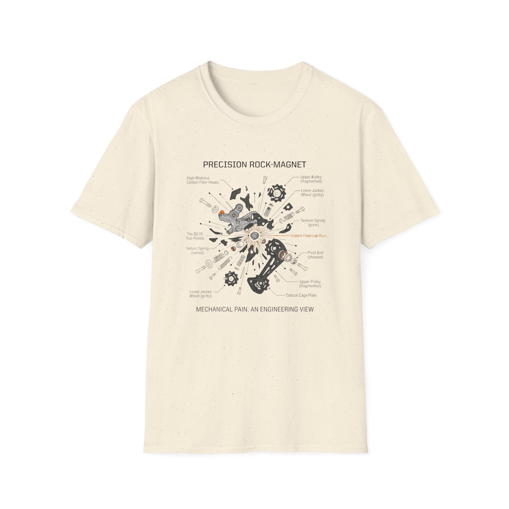 Precission rock magnet derailleur  — Trail Culture Tee | Curva Department