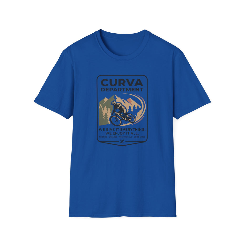 Curva Dept. We give it all  — Trail Culture Tee | Curva Department