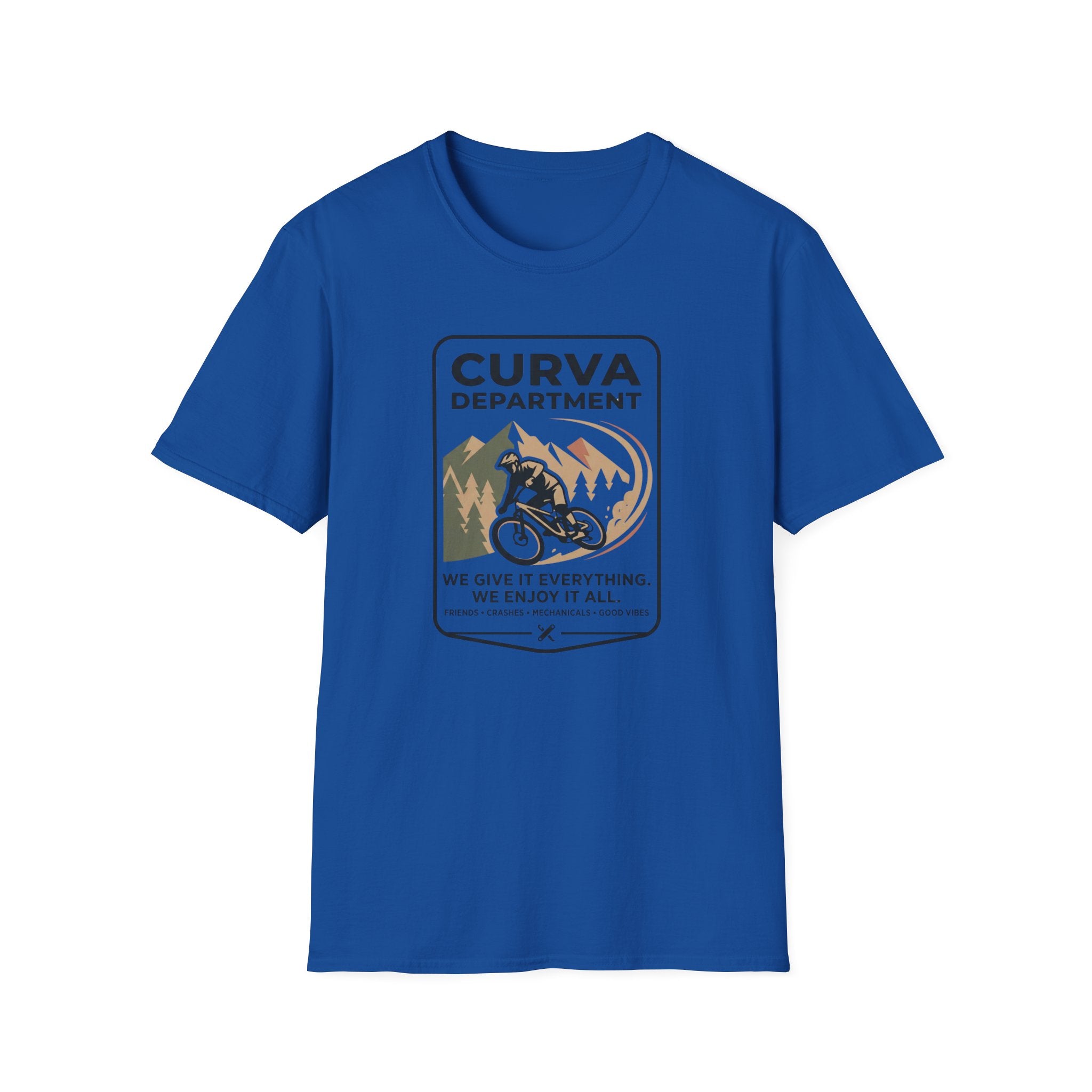 Curva Dept. We give it all  — Trail Culture Tee | Curva Department
