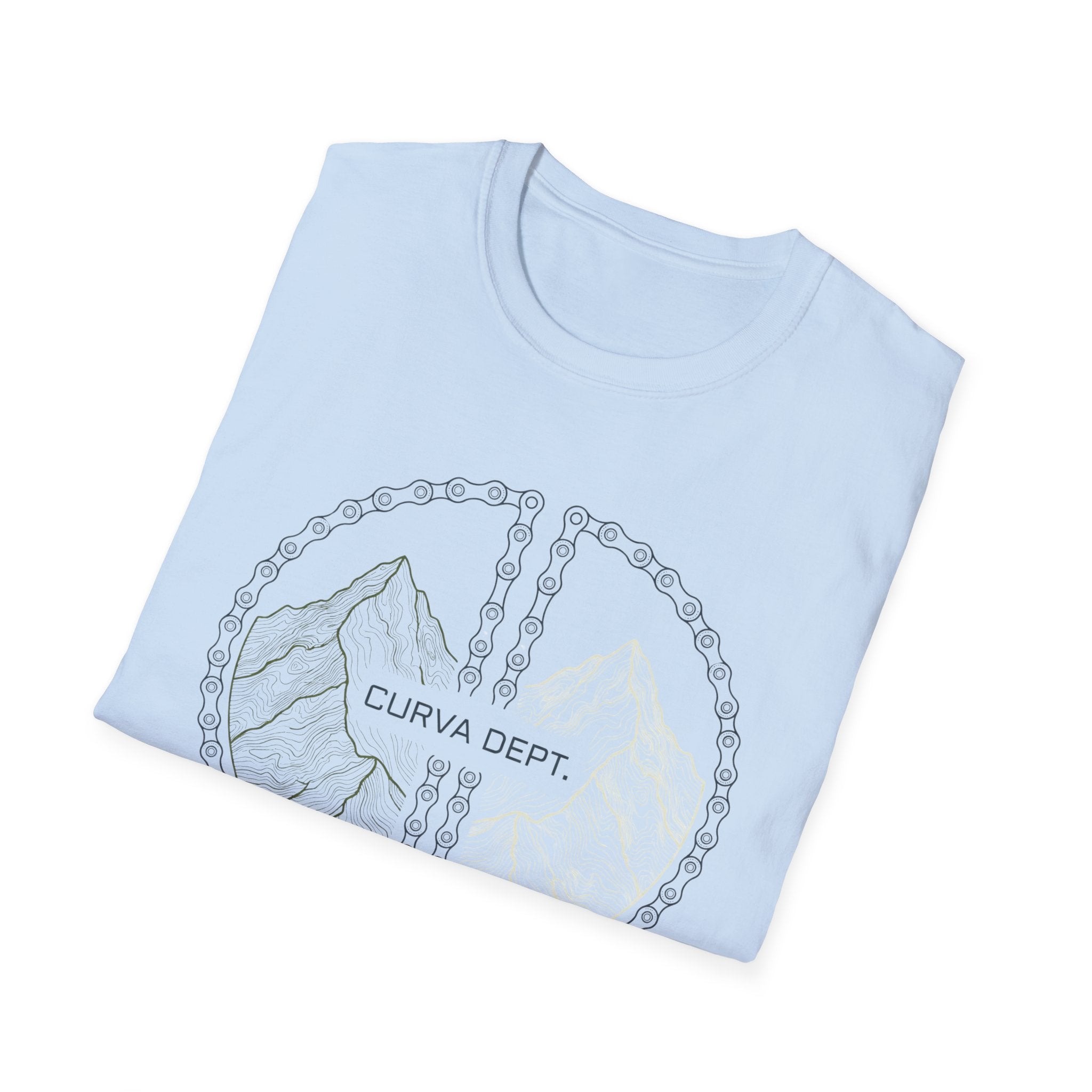 Split creek crest  — Trail Culture Tee | Curva Department