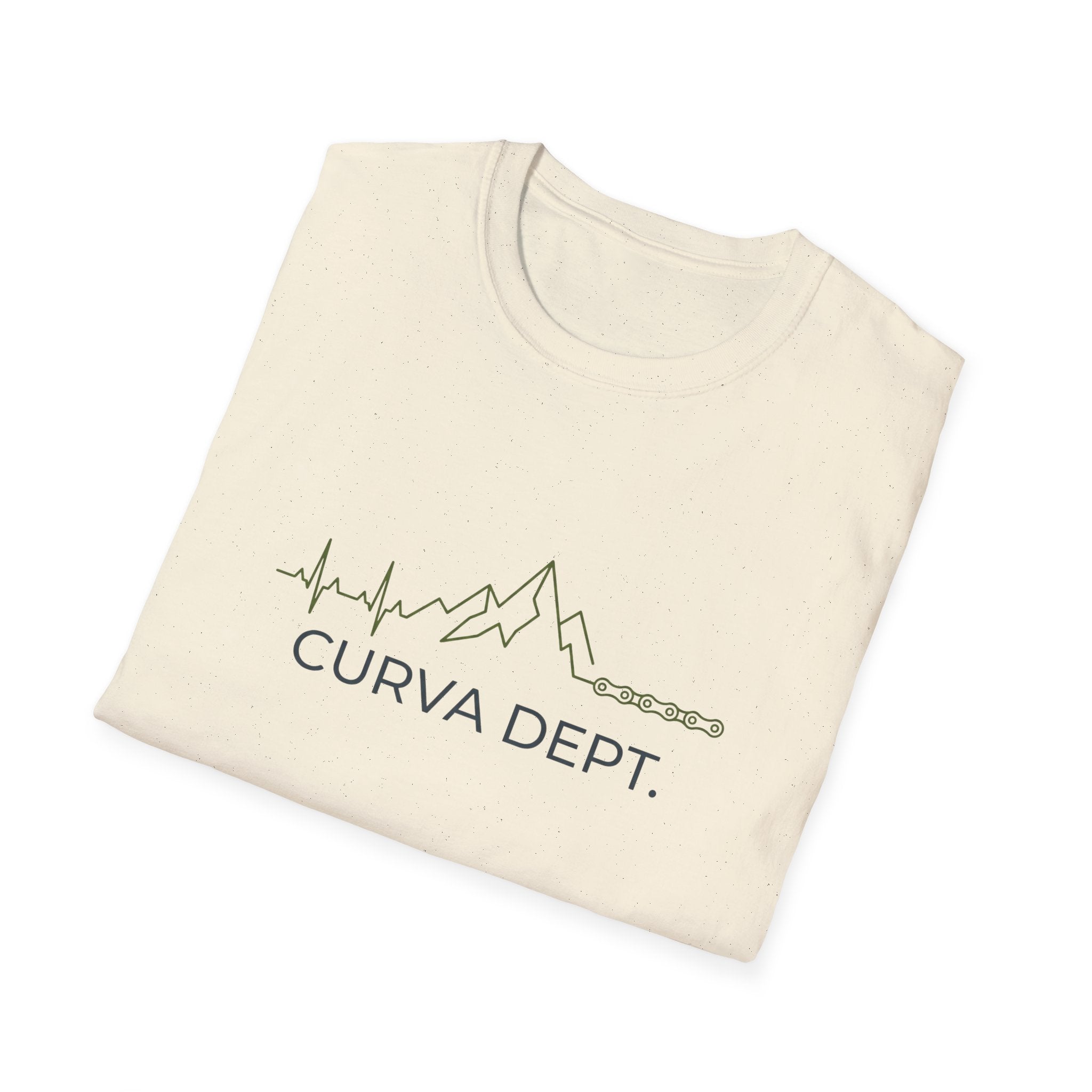 Uphill heart monitor  — Trail Culture Tee | Curva Department