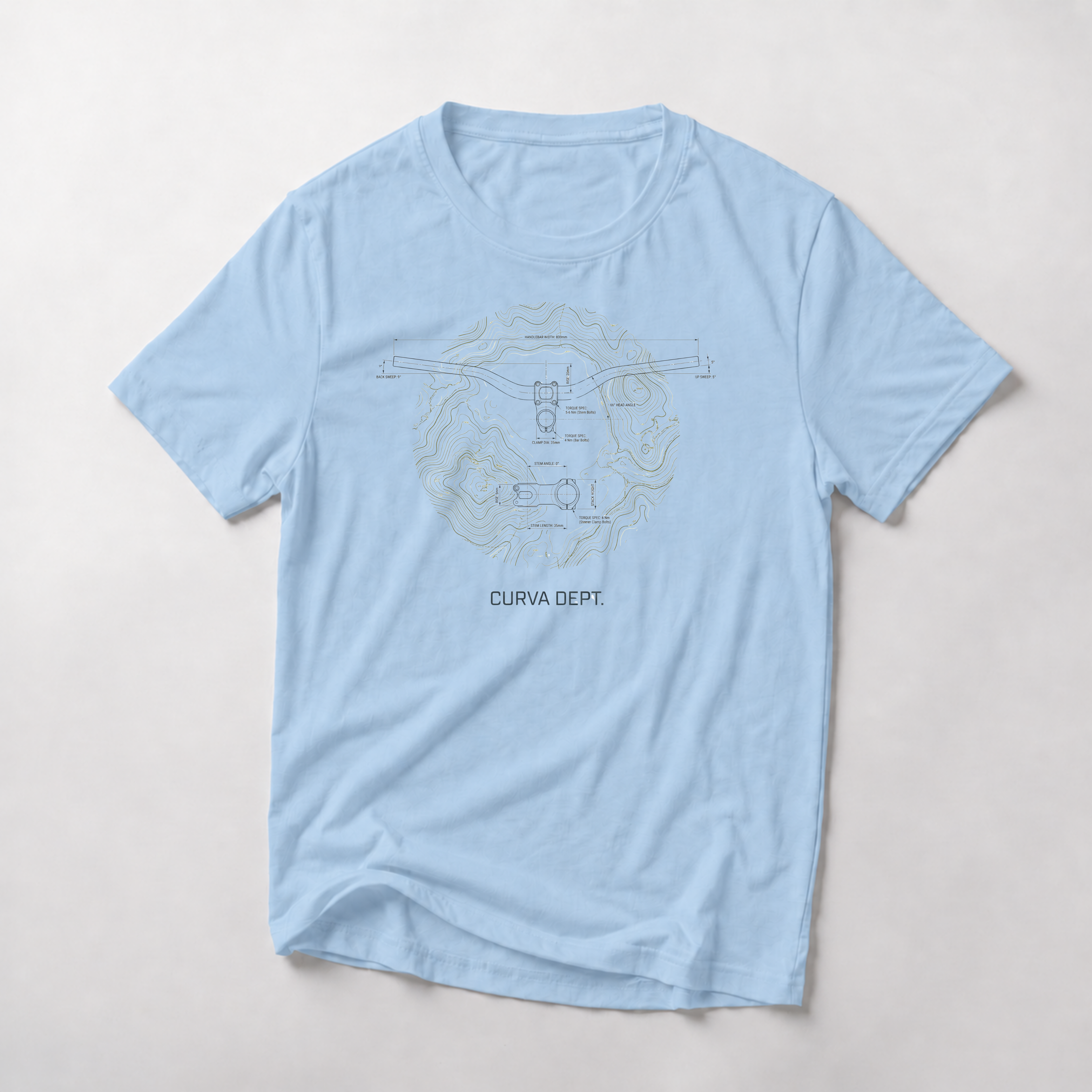Cockpit handlebar  — Trail Culture Tee | Curva Department