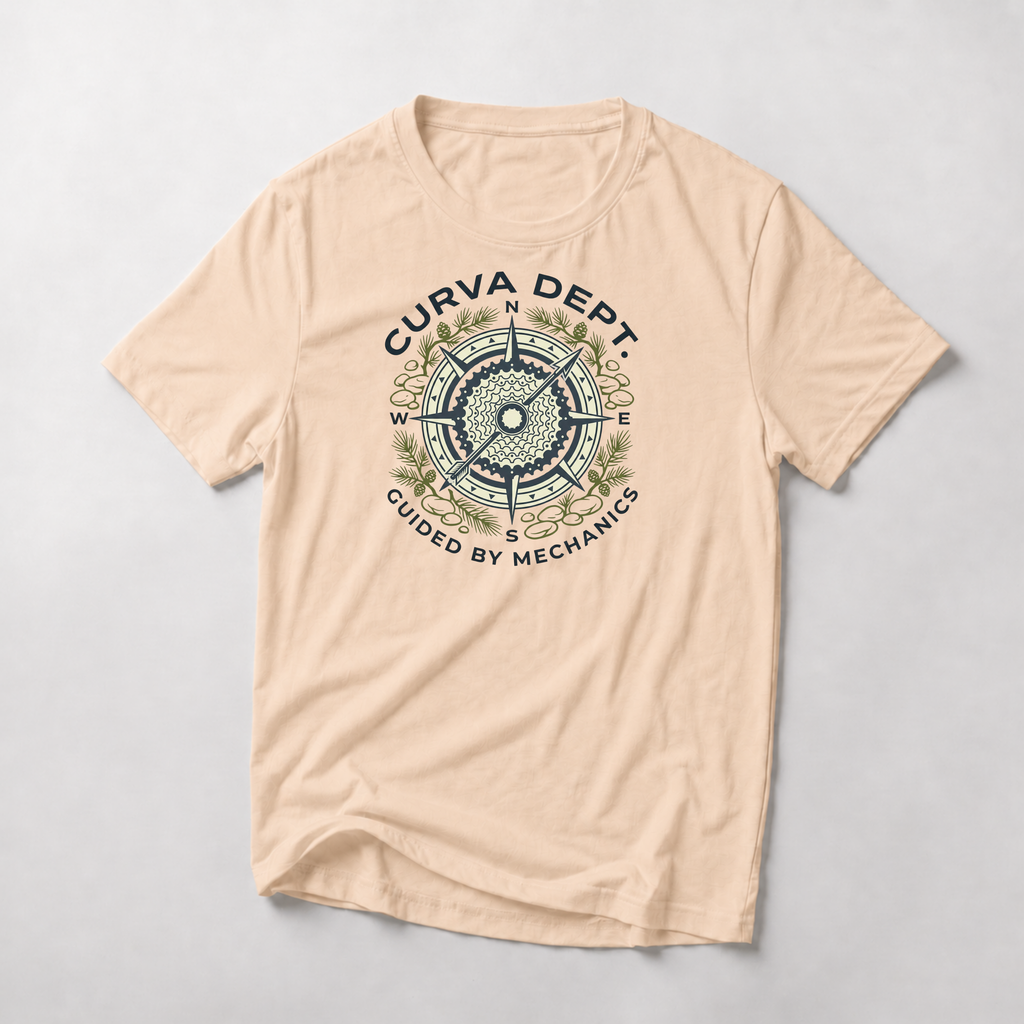 Cassette compass  — Trail Culture Tee | Curva Department